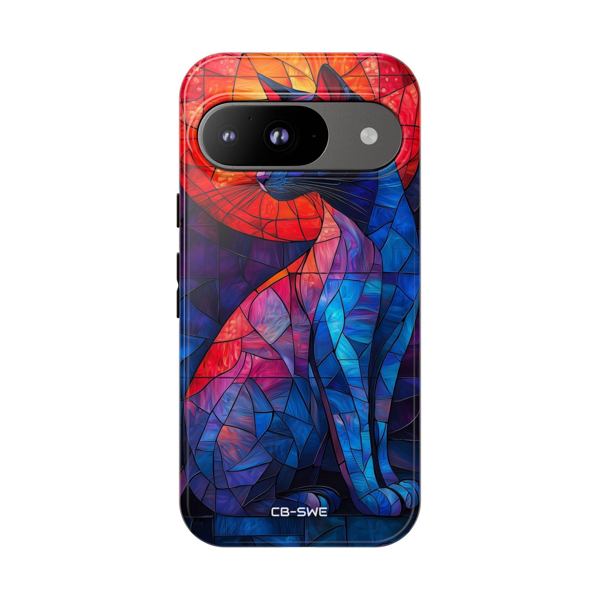 Cat Silhouettes Glow - Google Pixel Case