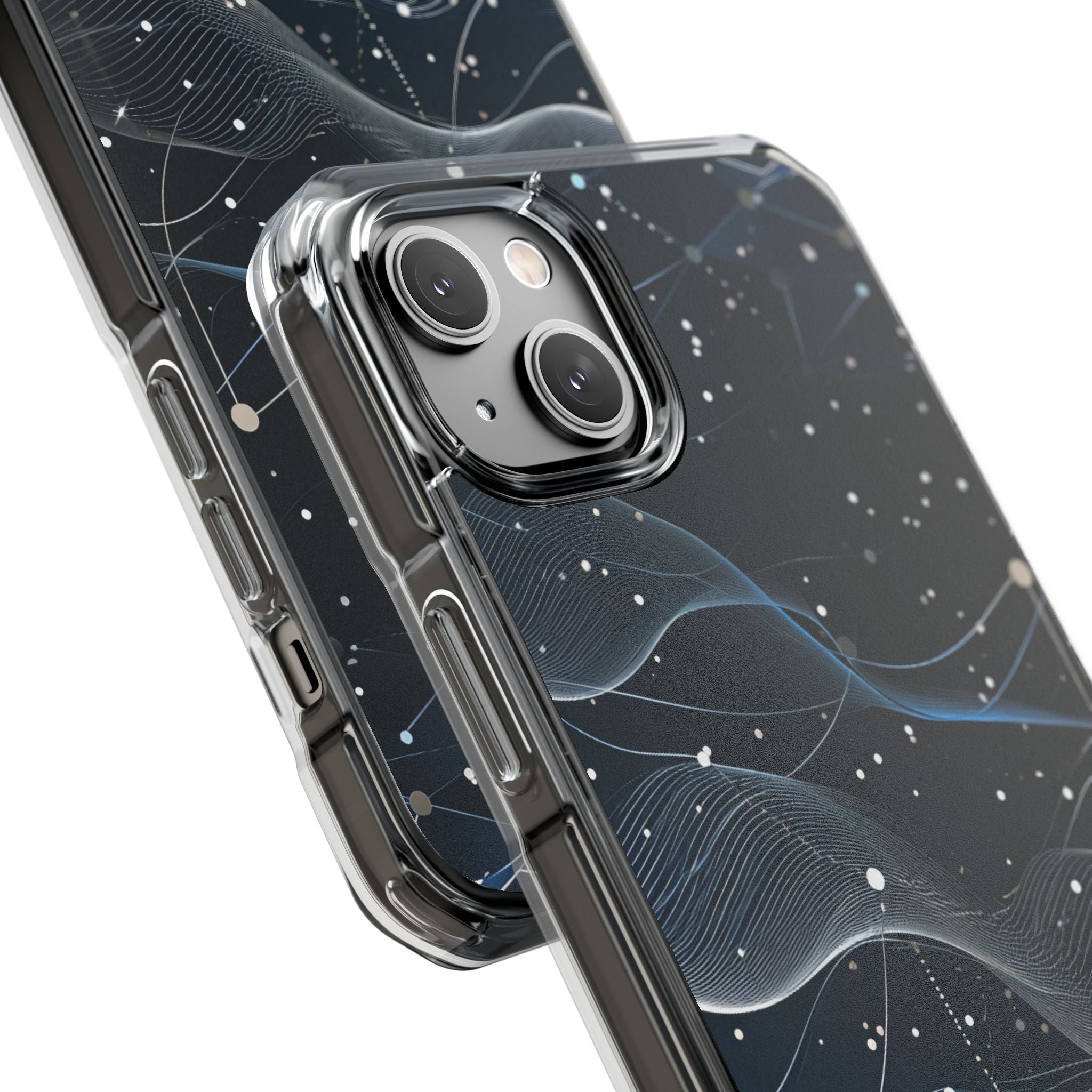Cosmic Wave Network iPhone 14 - Impact Clear+