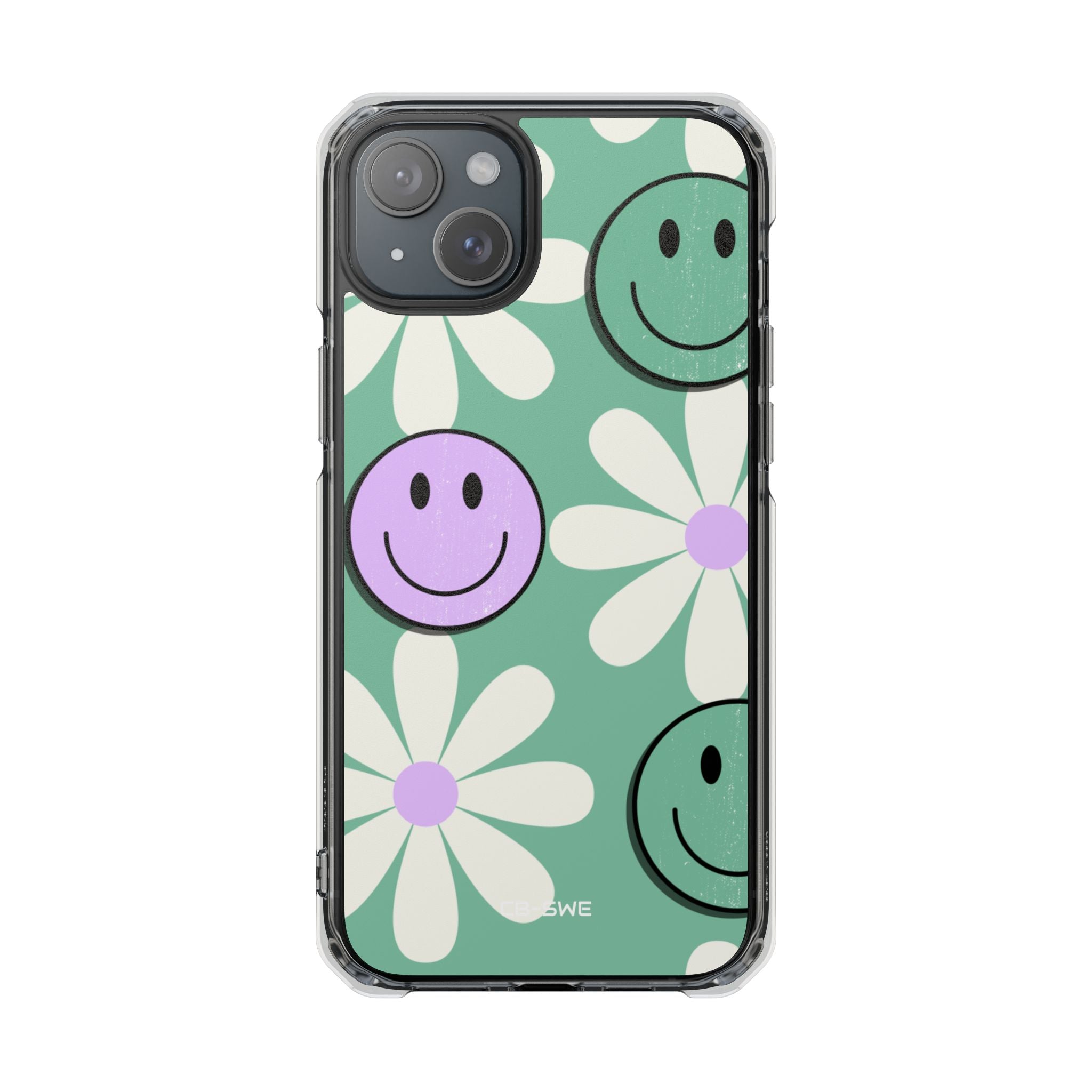 Playful Retro Blooms iPhone Case - Impact