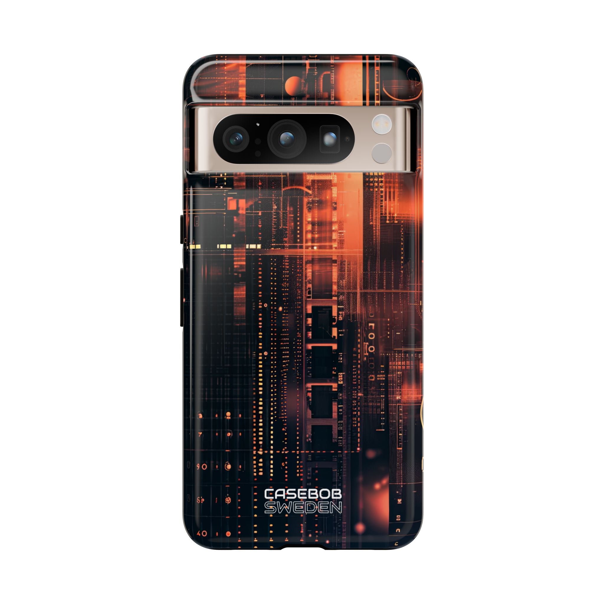 Neon Circuit Dreams Google Pixel 8 - Tough