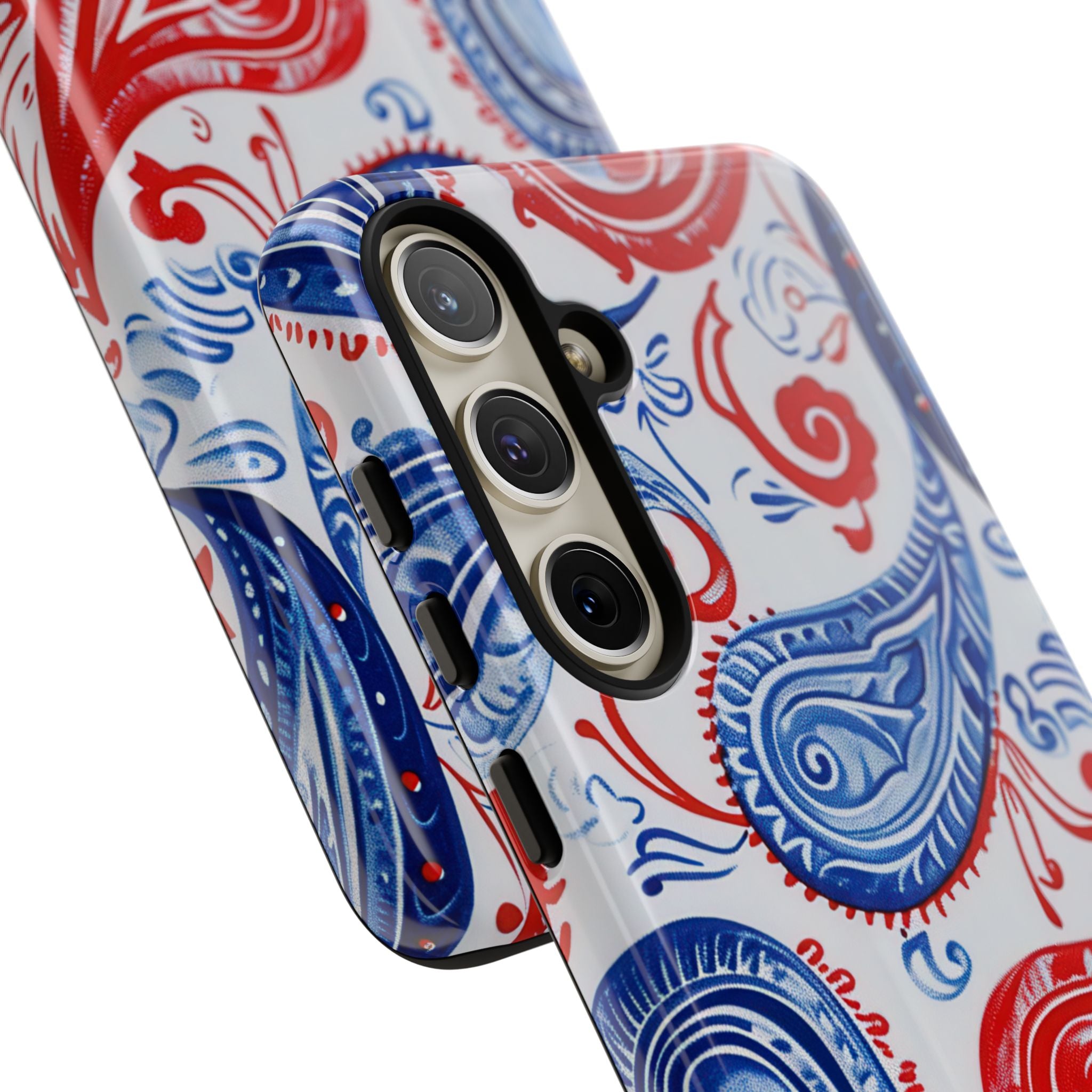 Vibrant Paisley Swirls Samsung S24 - Tough