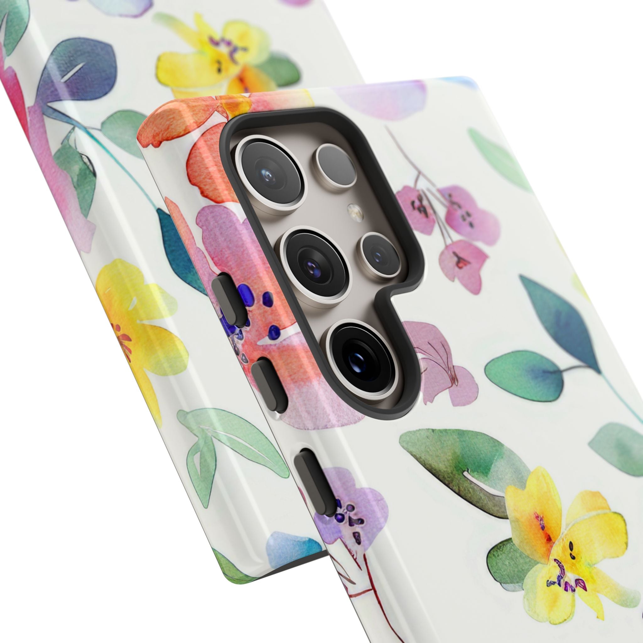 Whimsical Watercolor Florals - Samsung Case