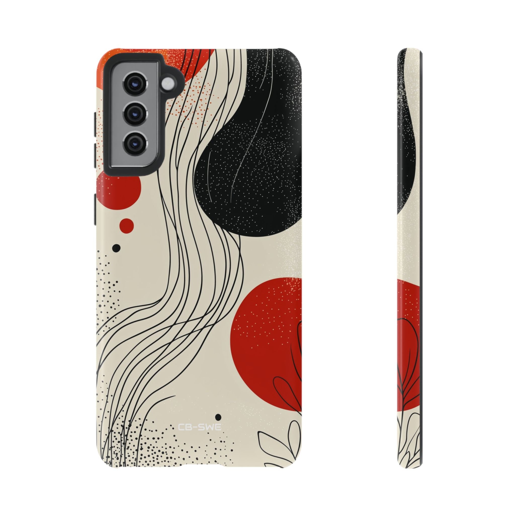 Waves Embrace Flora - Samsung Case