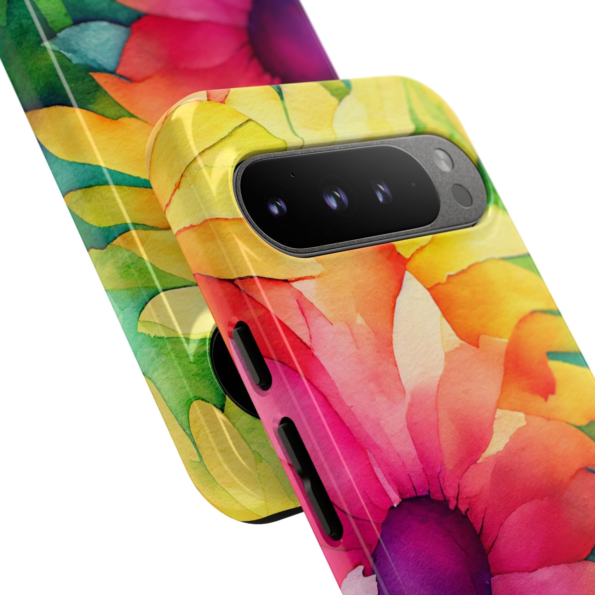 Vibrant Floral Symphony - Google Pixel Case