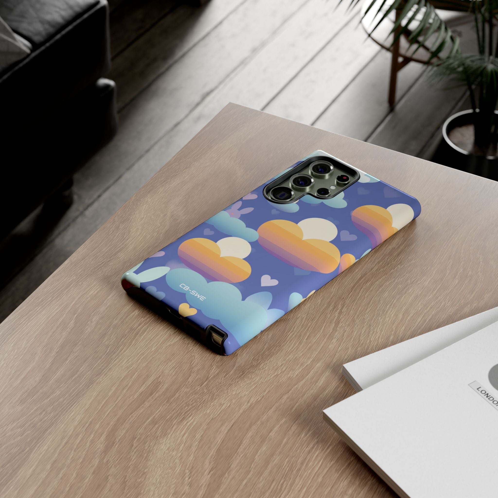 Bunnies Dance Among Clouds - Samsung Case