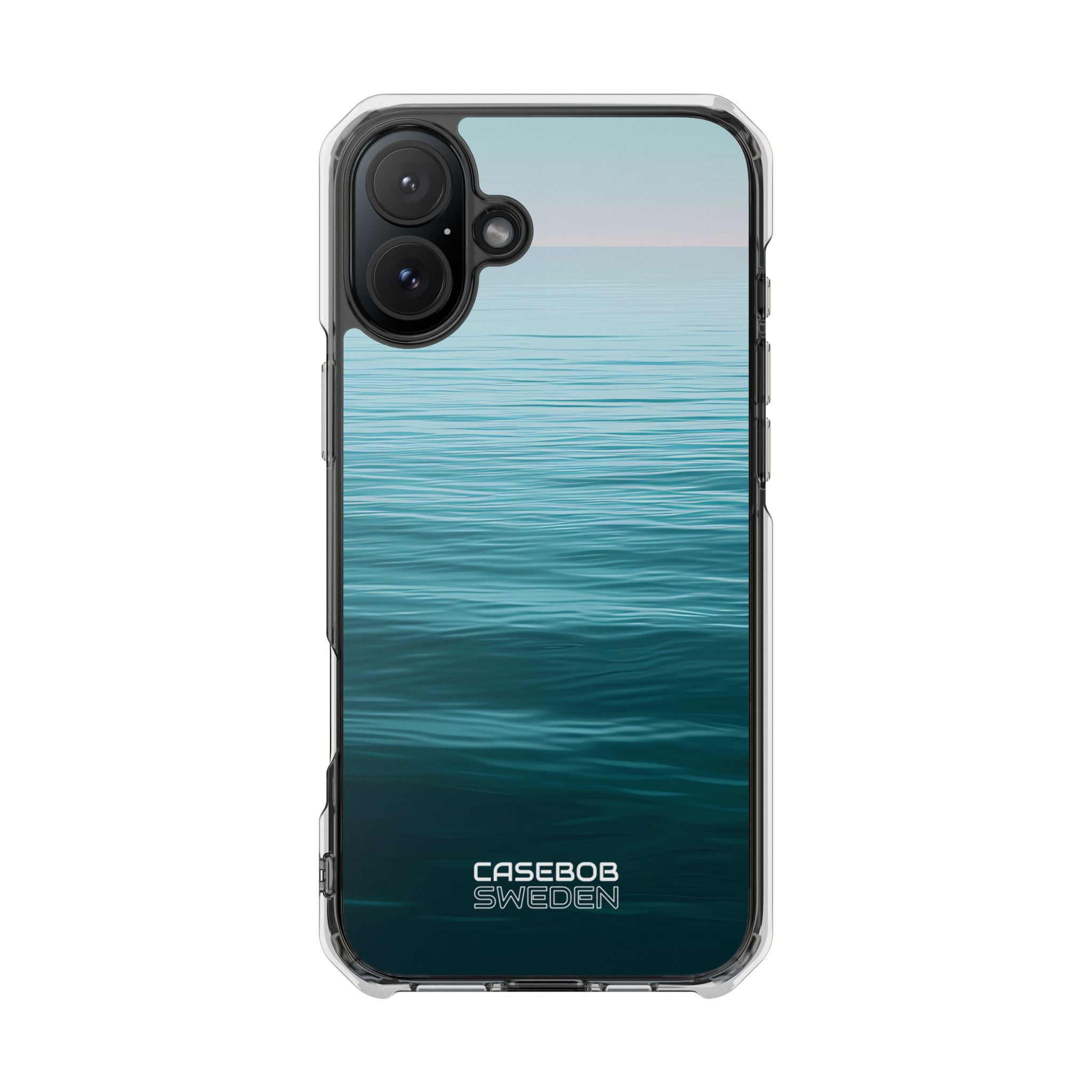 Tranquil Sea Horizon iPhone 16 - Impact Clear+