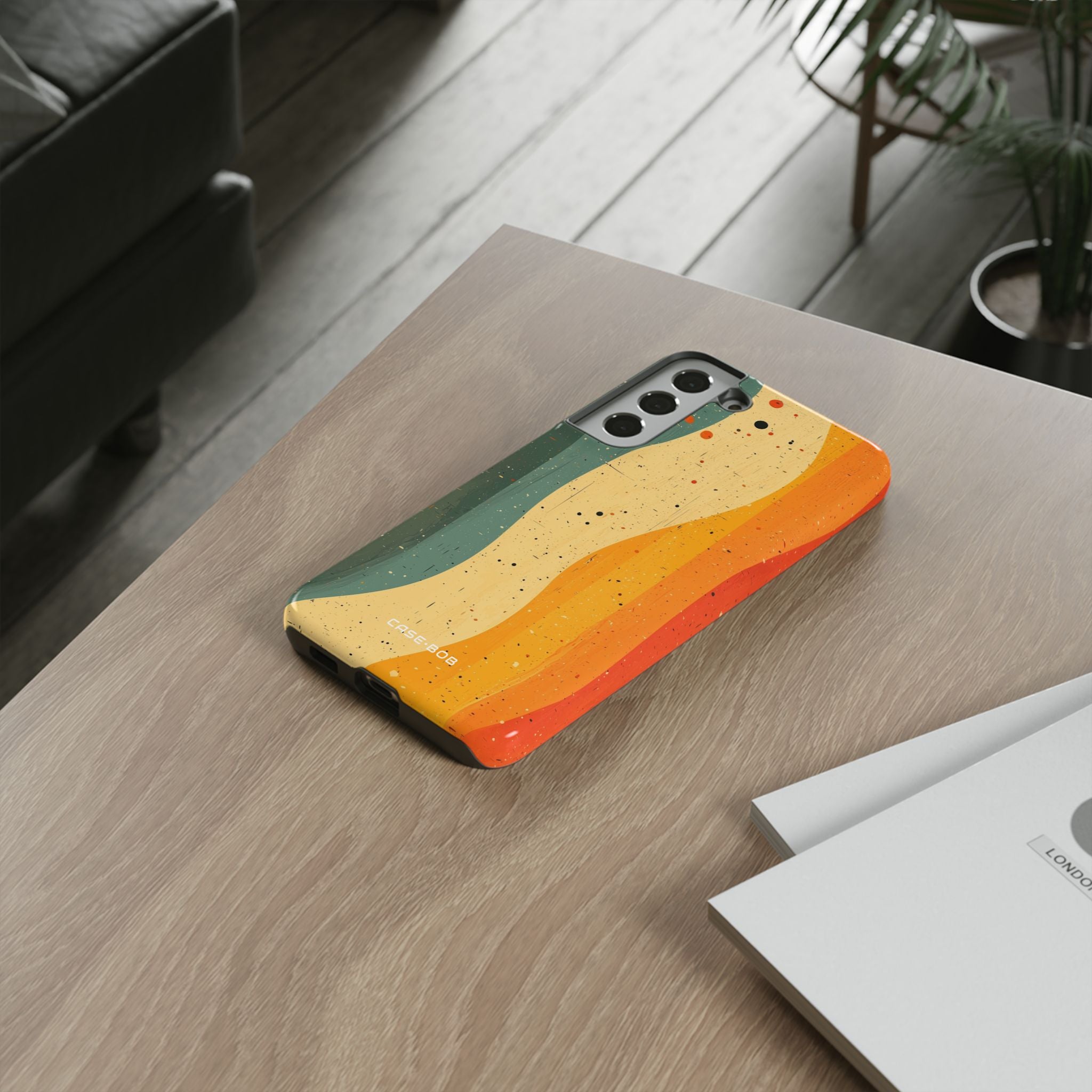 Wavy Forest Veil Samsung S22 Plus Case - Tough