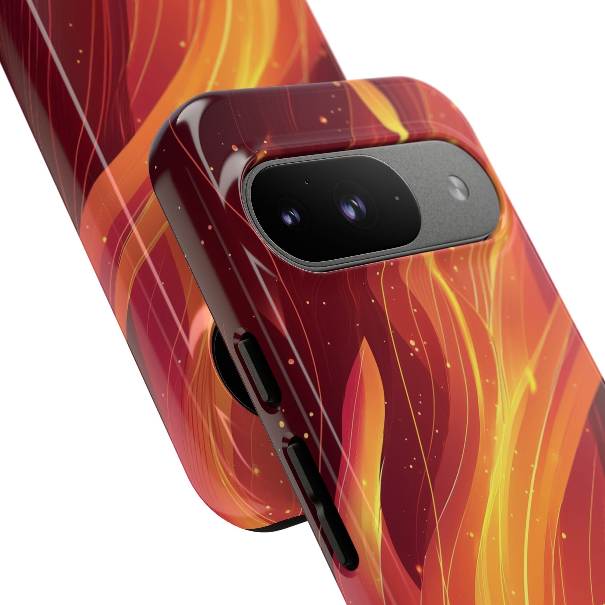 Flames Dance Upward - Google Pixel Case