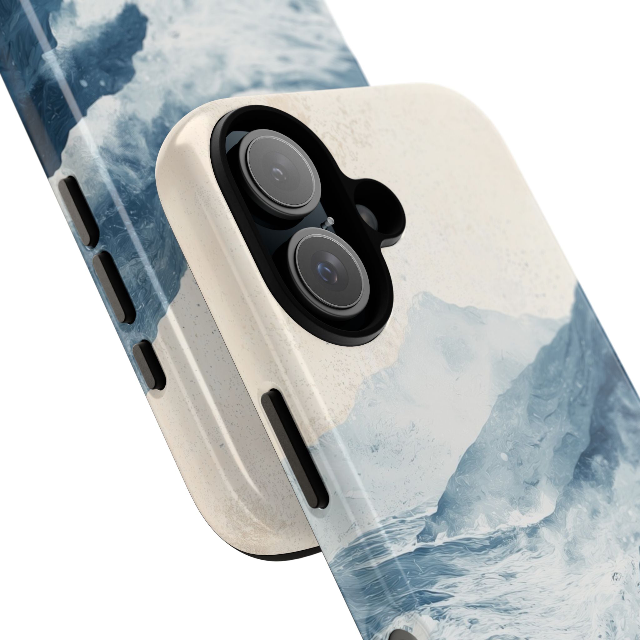 Waves Embrace Shore - iPhone Case