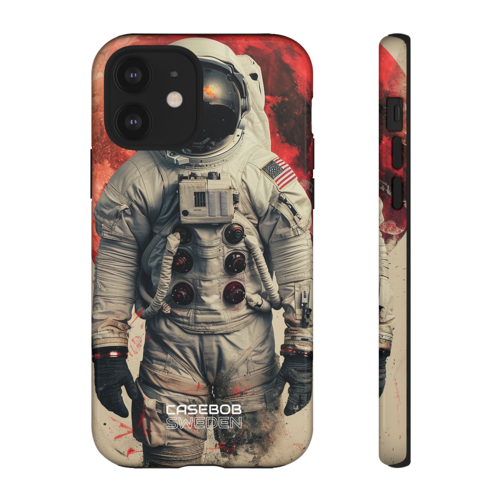 Crimson Spacewalk Dream iPhone 12 - Tough