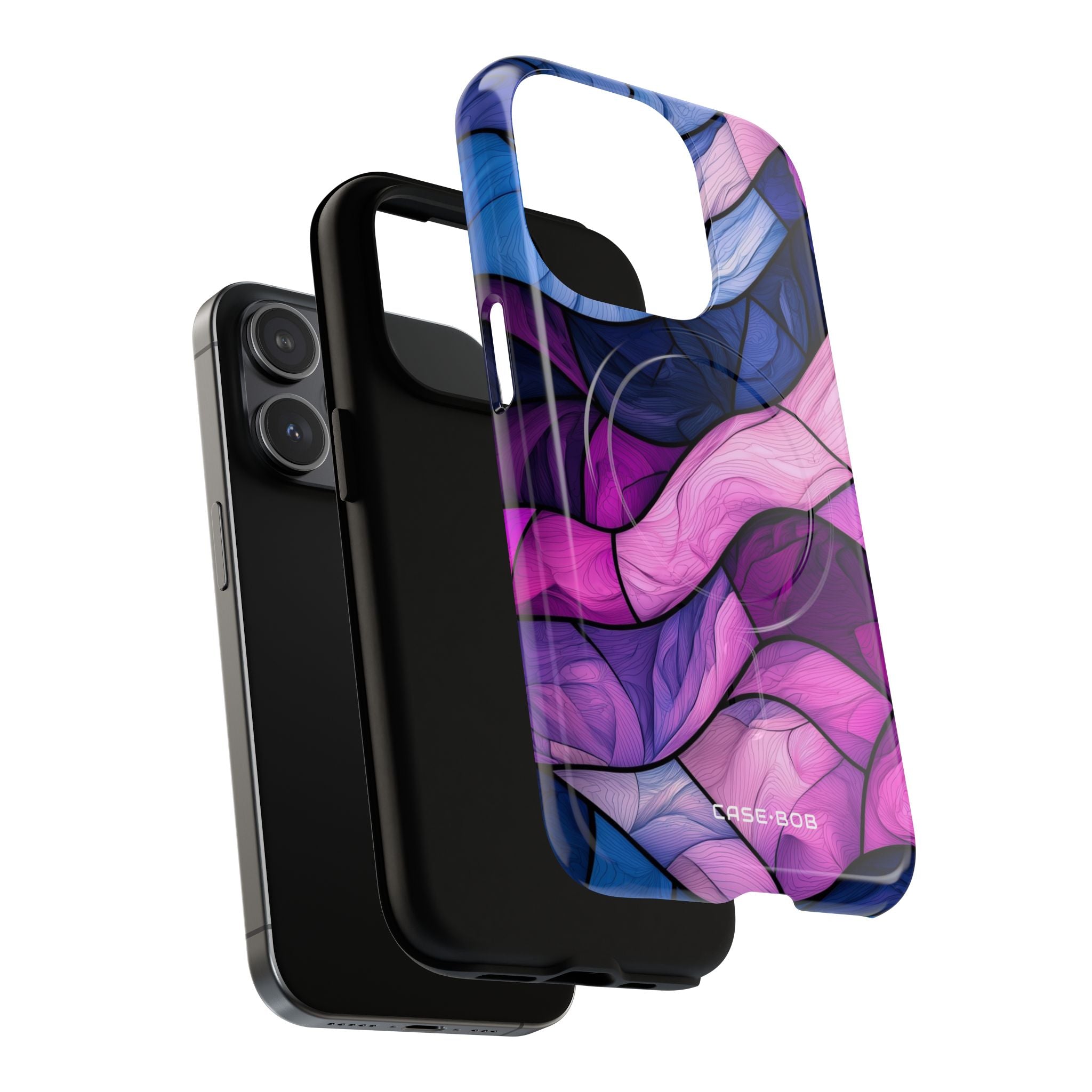 Wavelike Glow iPhone 15 Pro Case - Tough+
