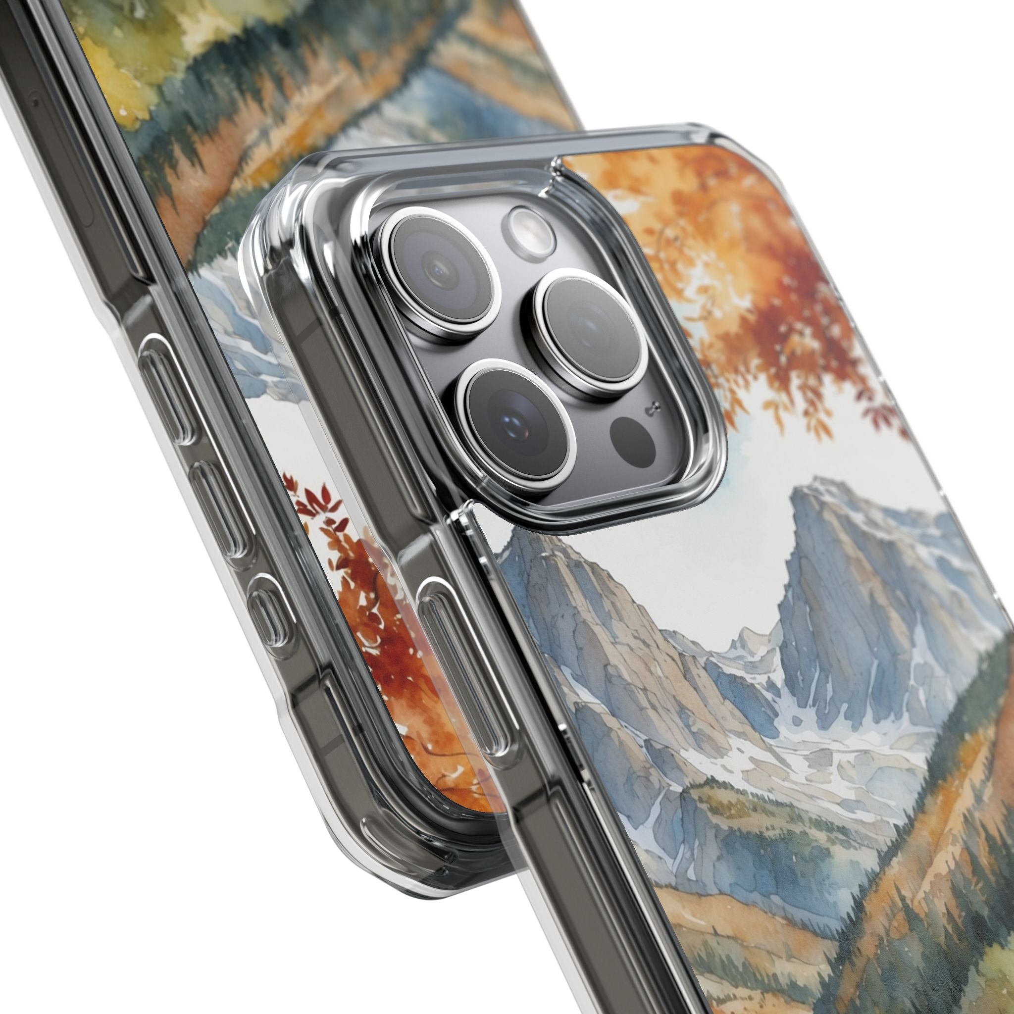 Autumn Leaves Dance iPhone Case - Impact