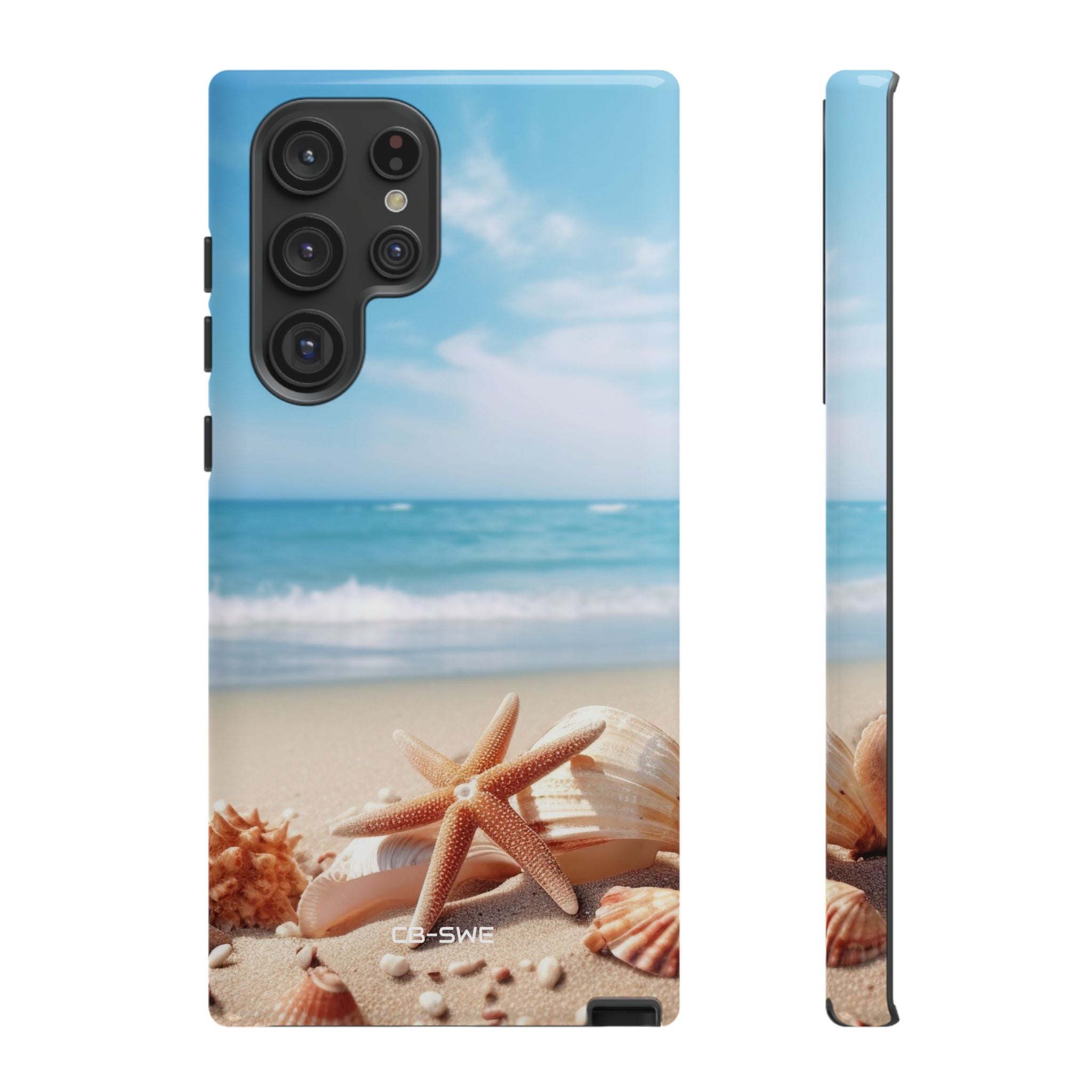 Shells Rest Beneath Waves - Samsung Case