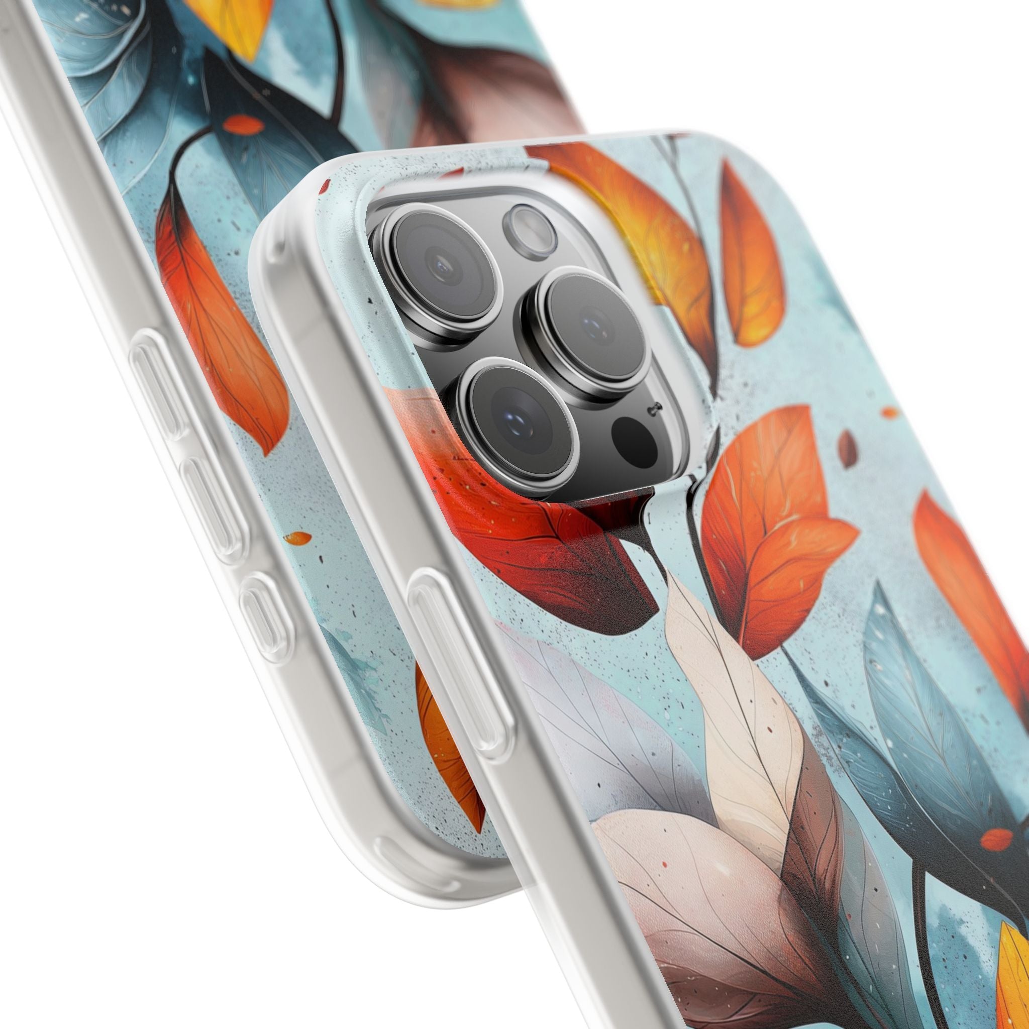 Crimson Veins iPhone 16 Pro Max Case - Soft