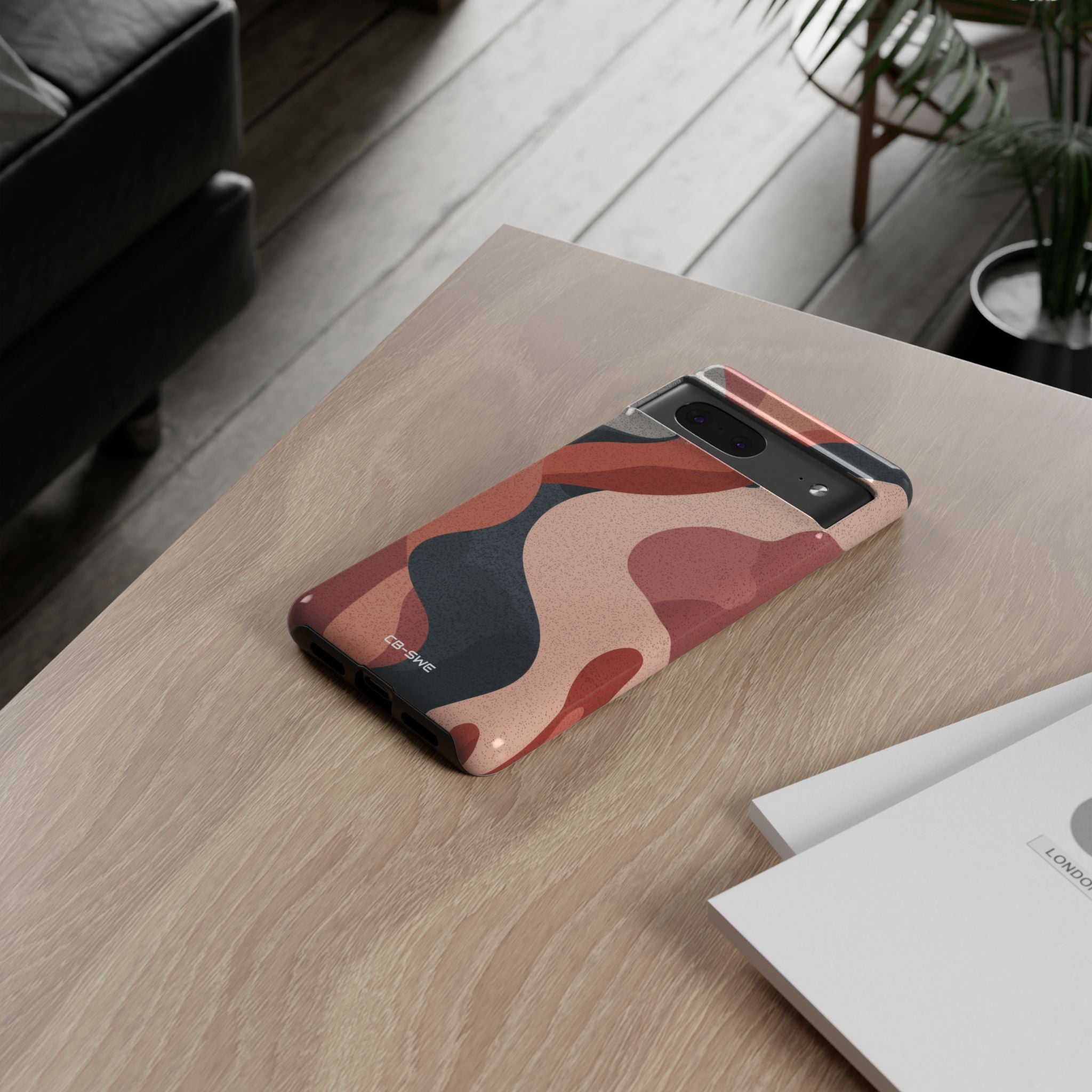 Flowing Earth Tones - Google Pixel Case