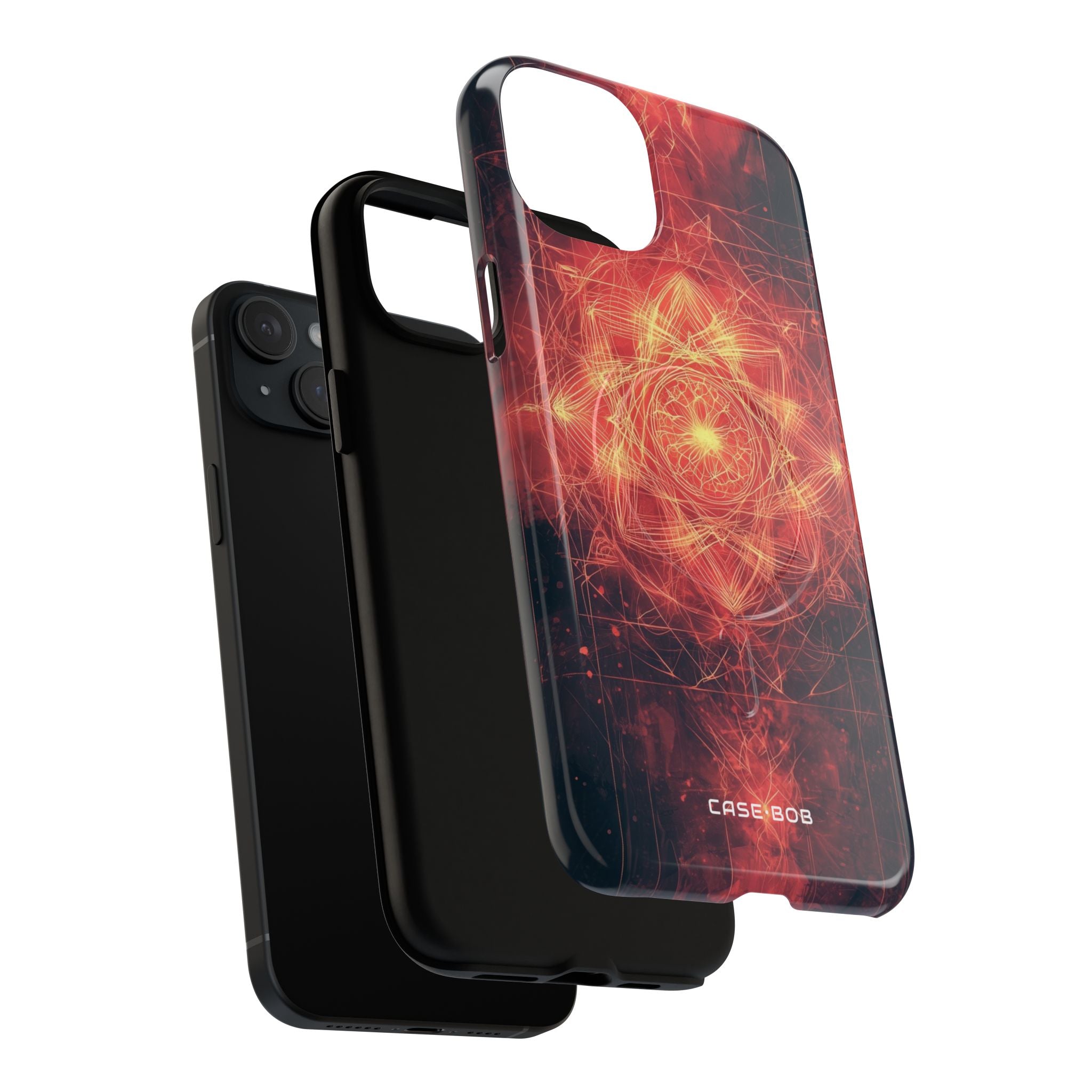 Radiant Mandala iPhone 15 Plus Case - Tough+