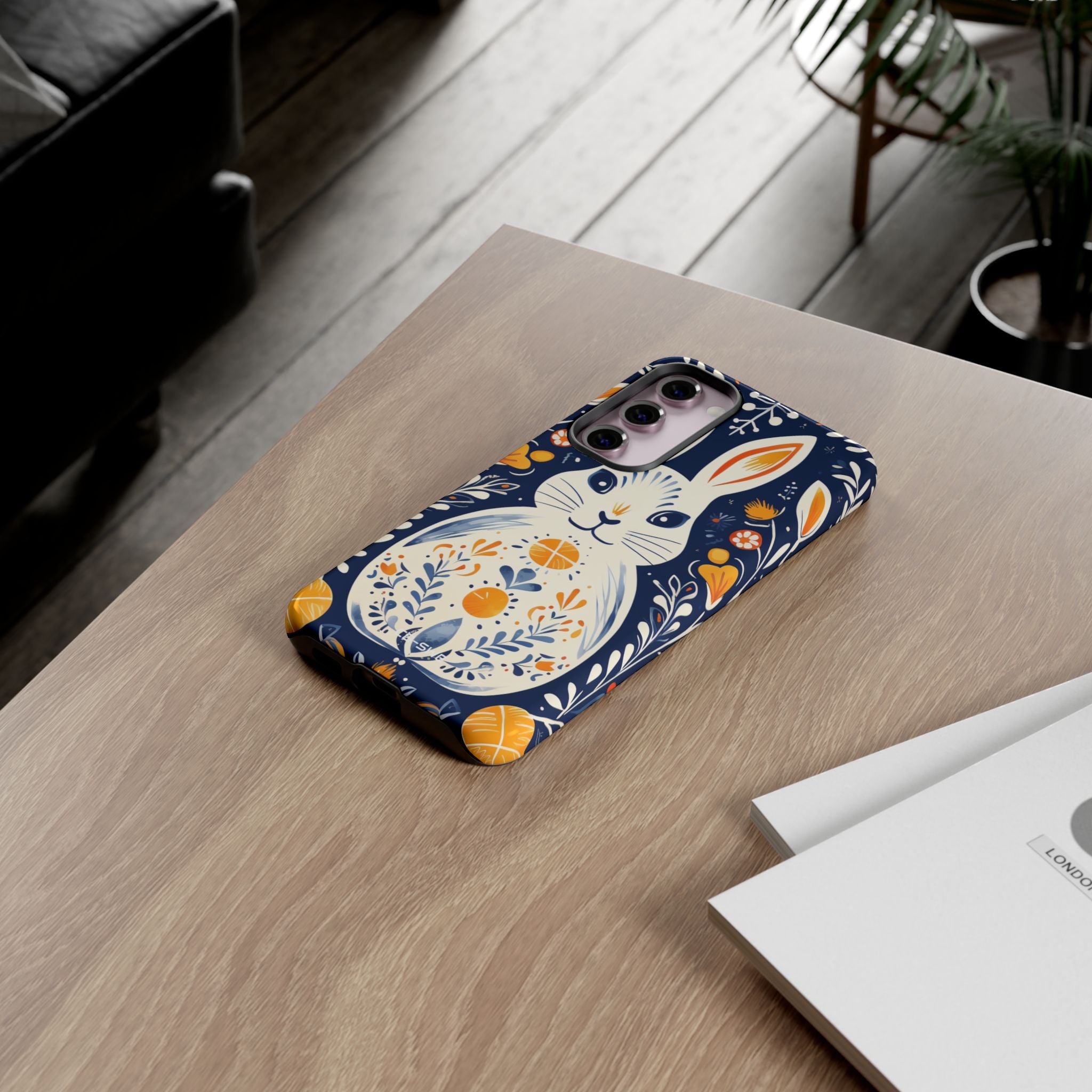 Floral Rabbit Joy - Samsung Case