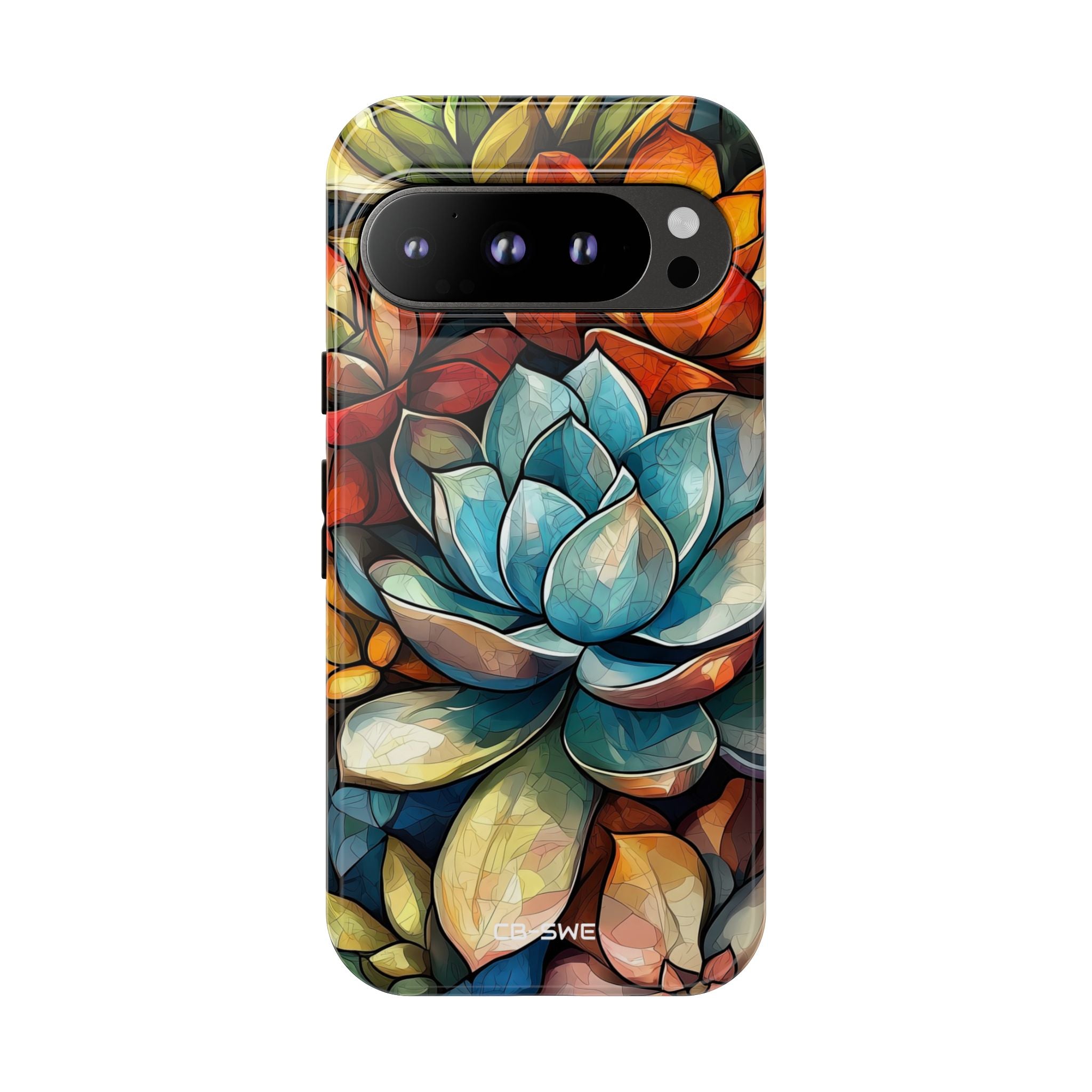 Vibrant Succulent Garden - Google Pixel Case