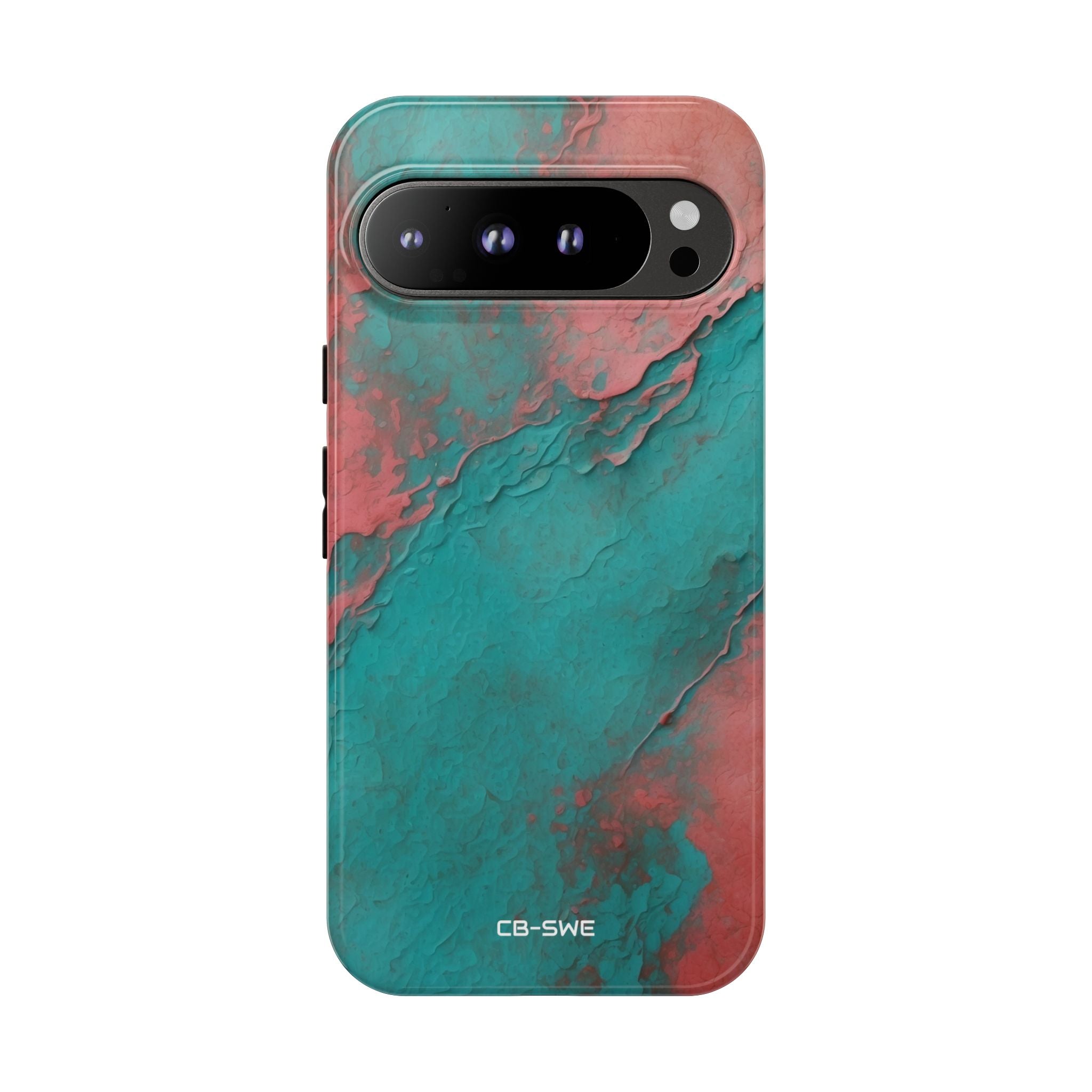 Turbulent Coral Flow - Google Pixel Case