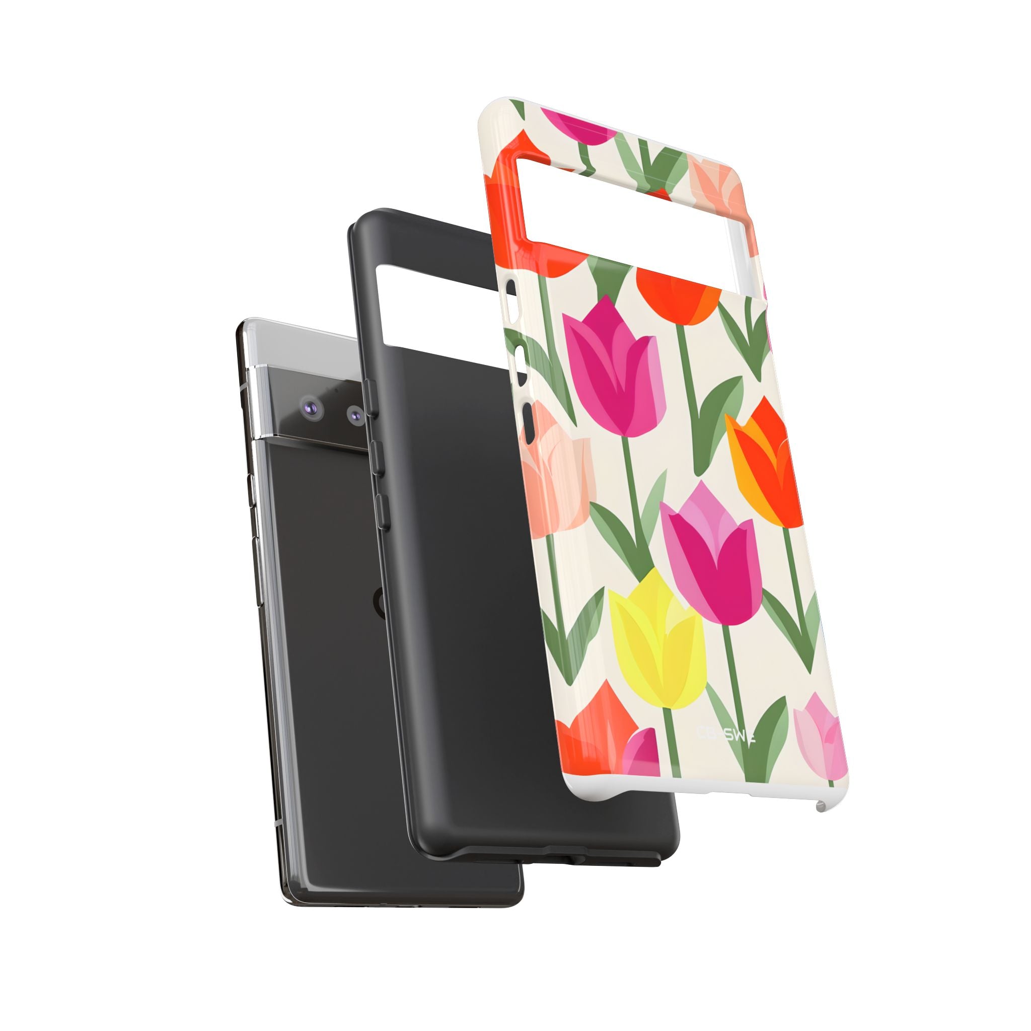 Vibrant Tulip Array - Google Pixel Case