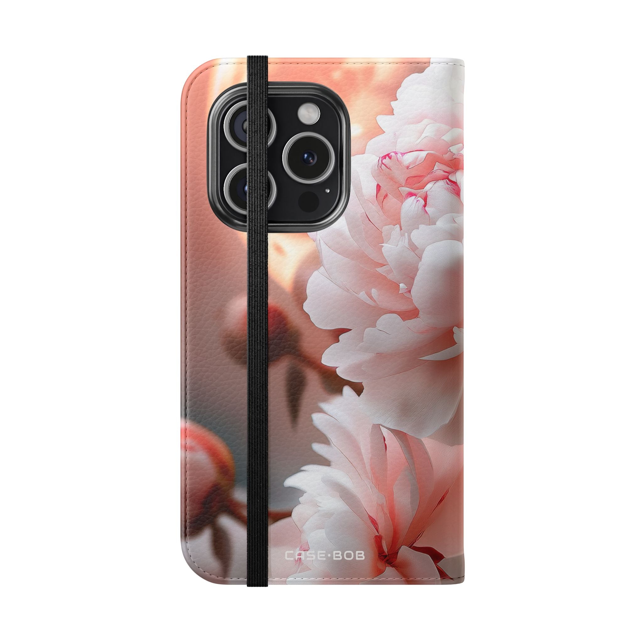 Peony Moonlight - iPhone 15 Pro Case - Wallet