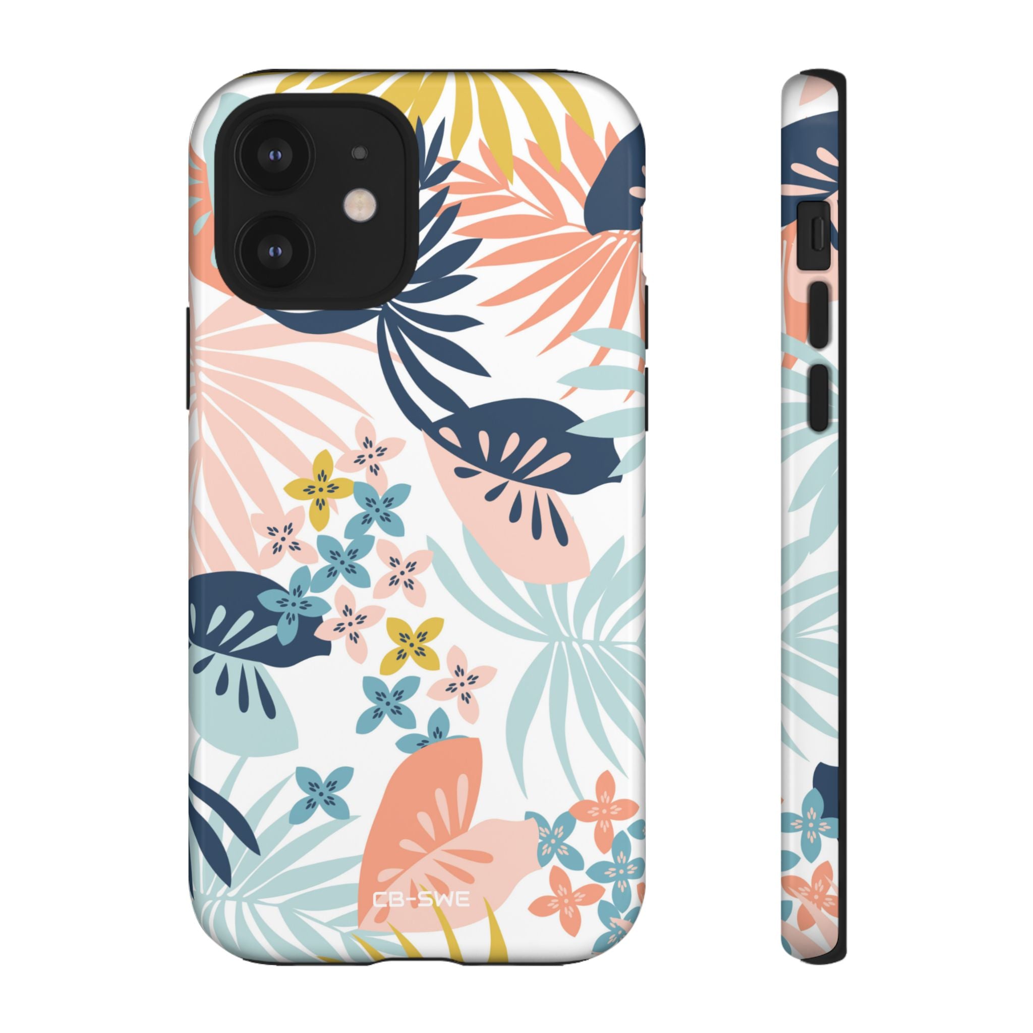 Tropical Foliage Blooms - iPhone Case