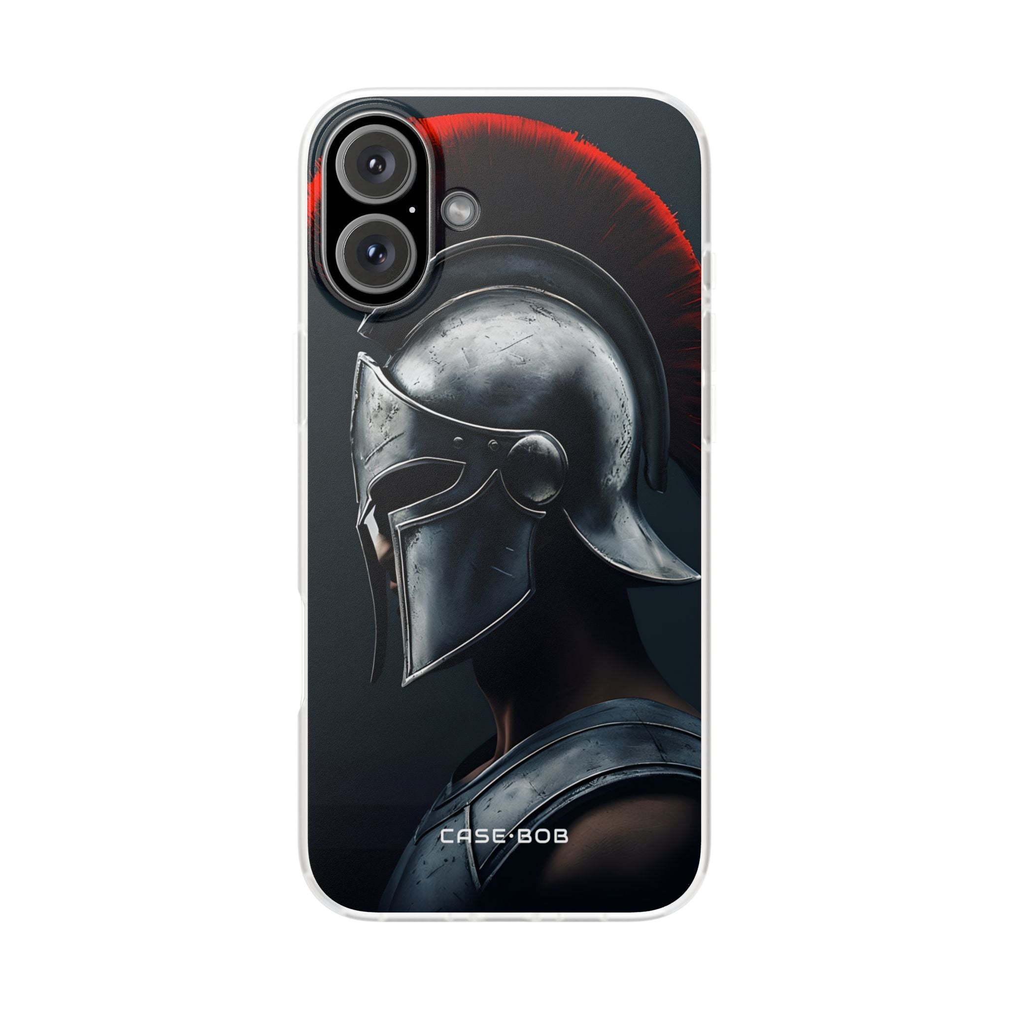 Silver Centurion iPhone 16 Plus Case - Soft