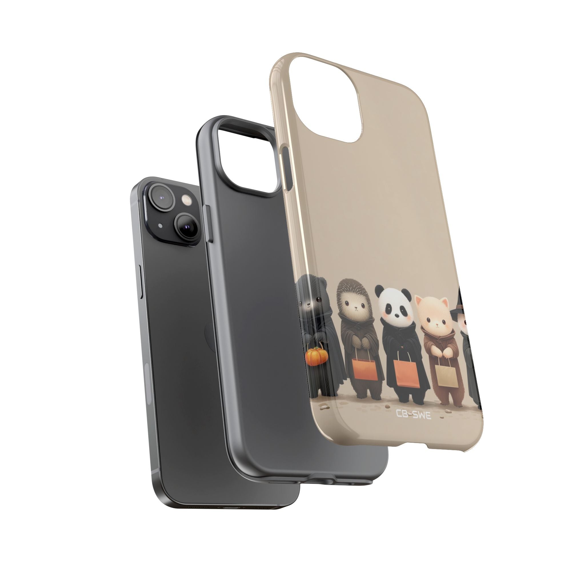 Whimsical Friends Gather - iPhone Case