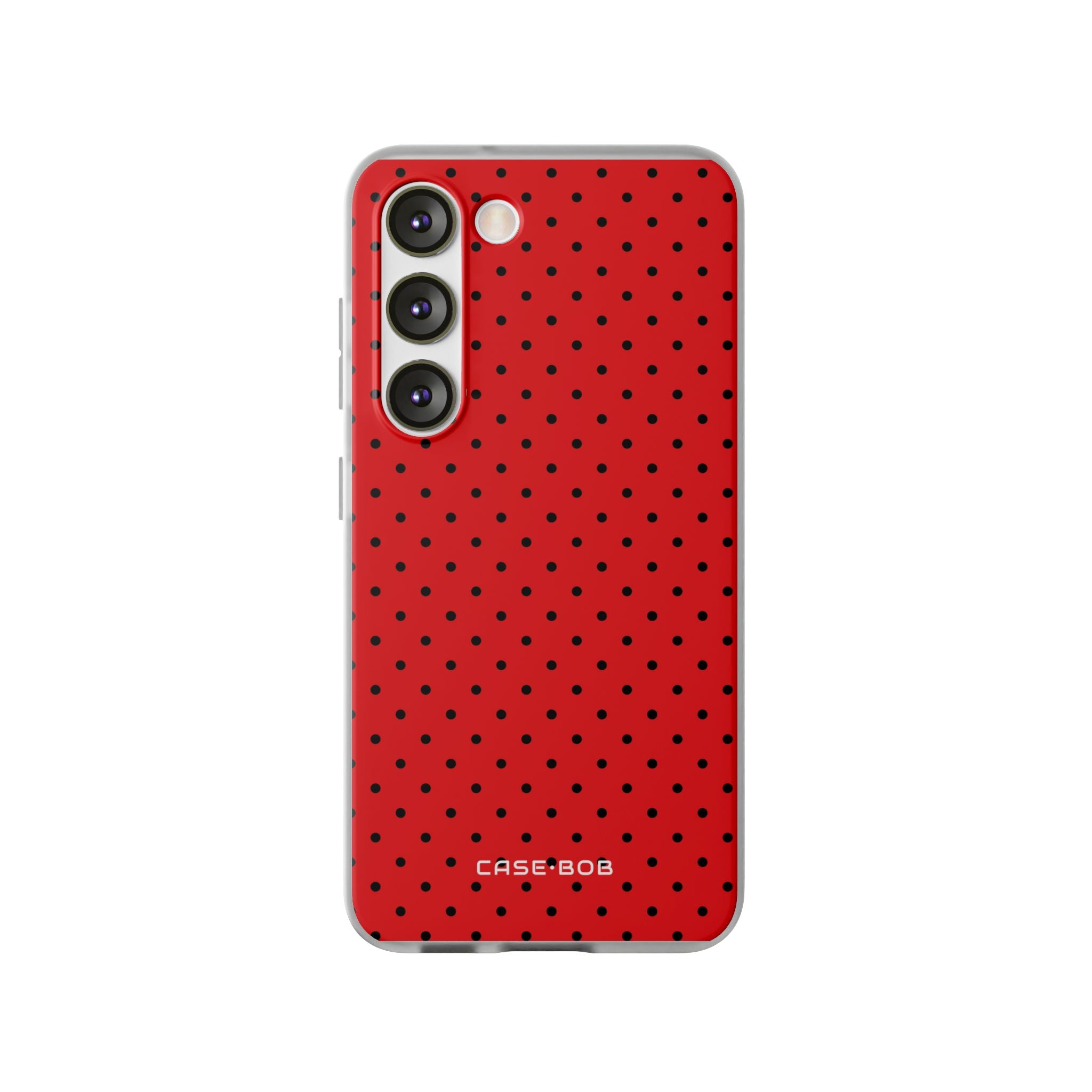 Crimson Dot Matrix Samsung S23 Case - Soft