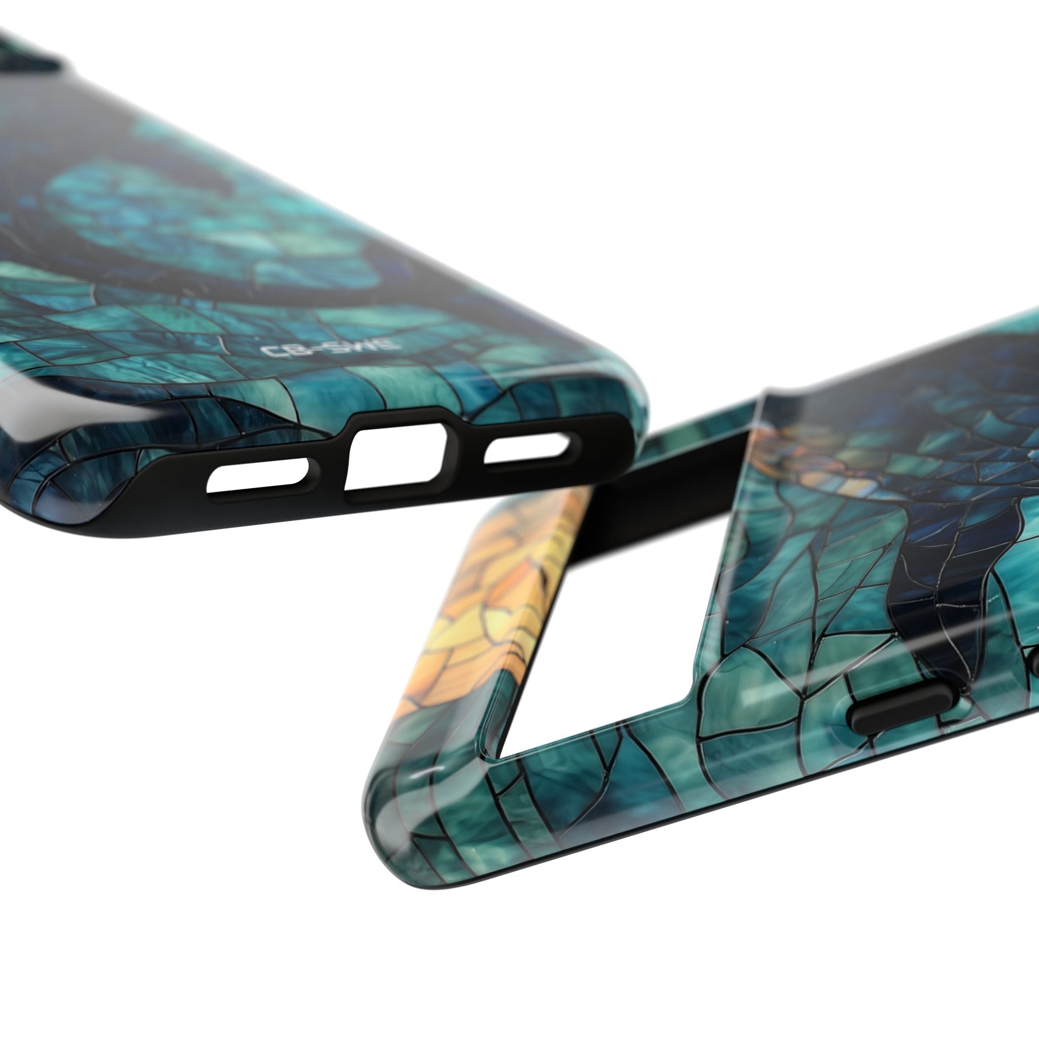 Whale Dives Upward - Google Pixel Case