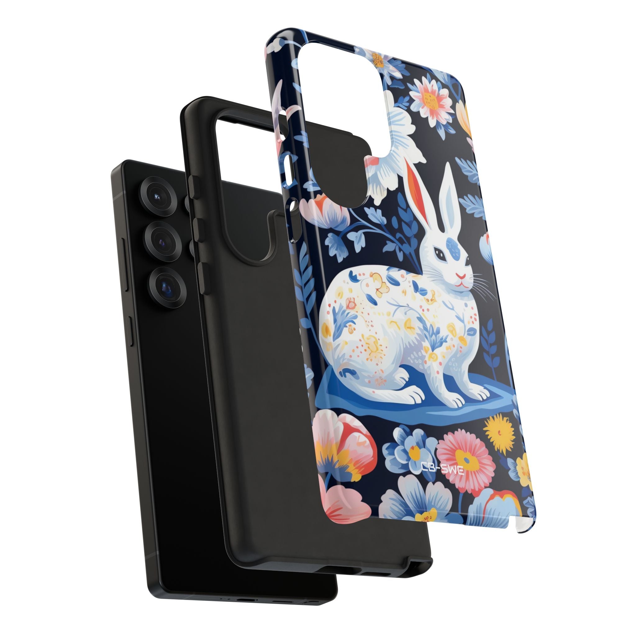 Floral Rabbit Dances - Samsung Case
