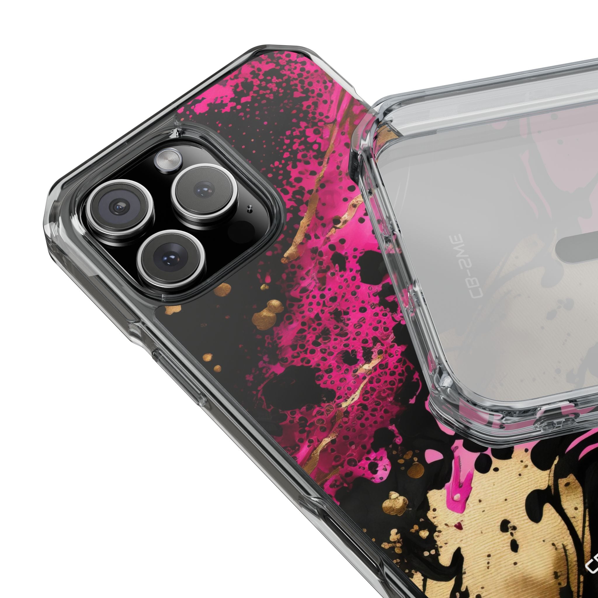 Dynamic Splatter Elegance iPhone Case - Impact