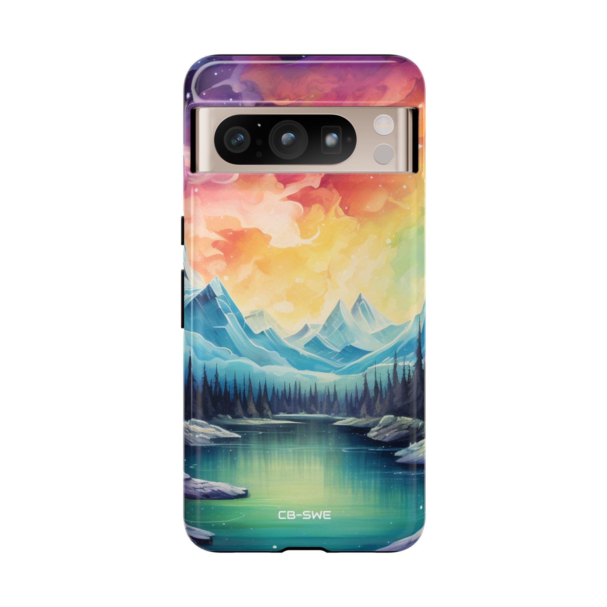 Mystical Mountain Sunset - Google Pixel Case