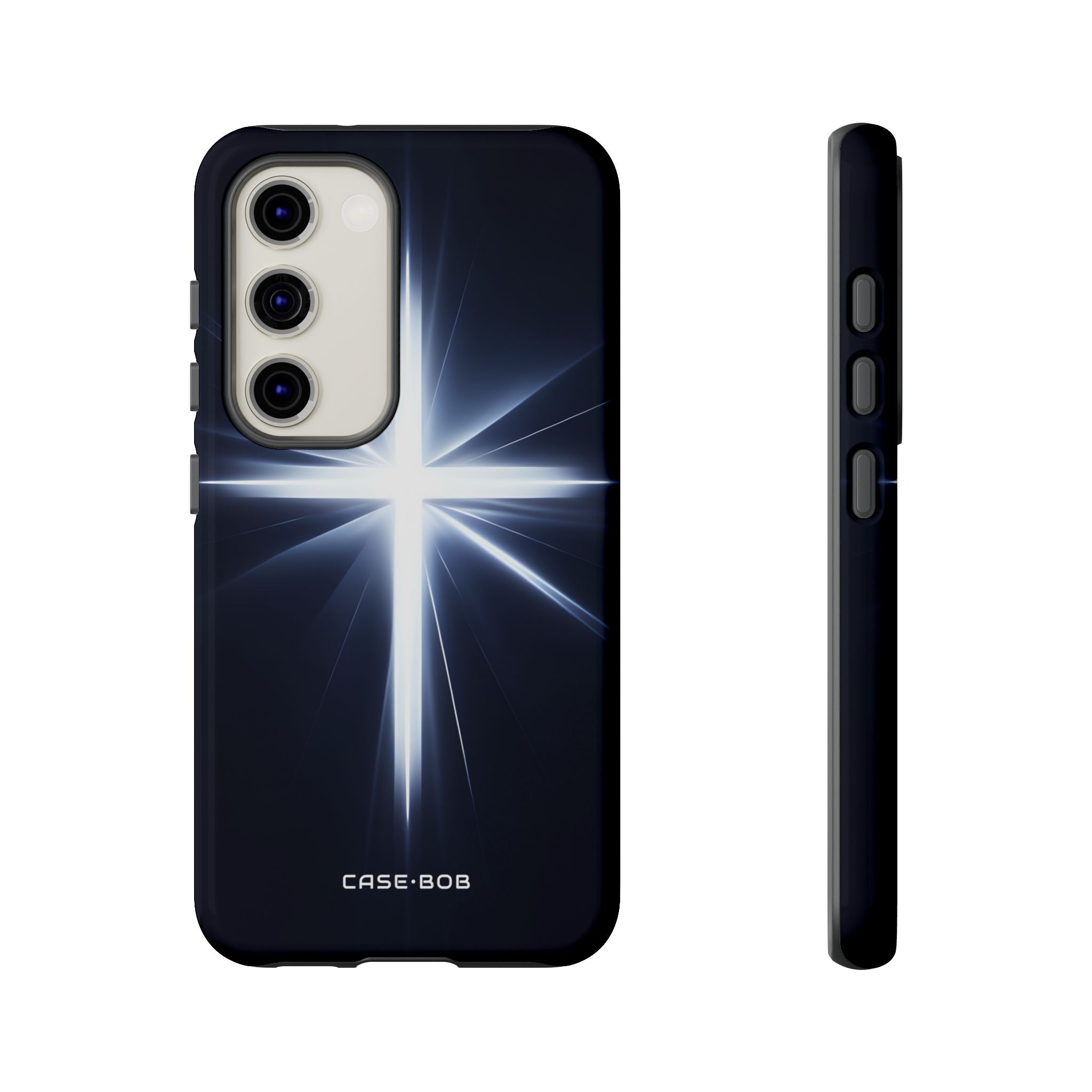 Glowing Crossburst Samsung S23 Case - Tough