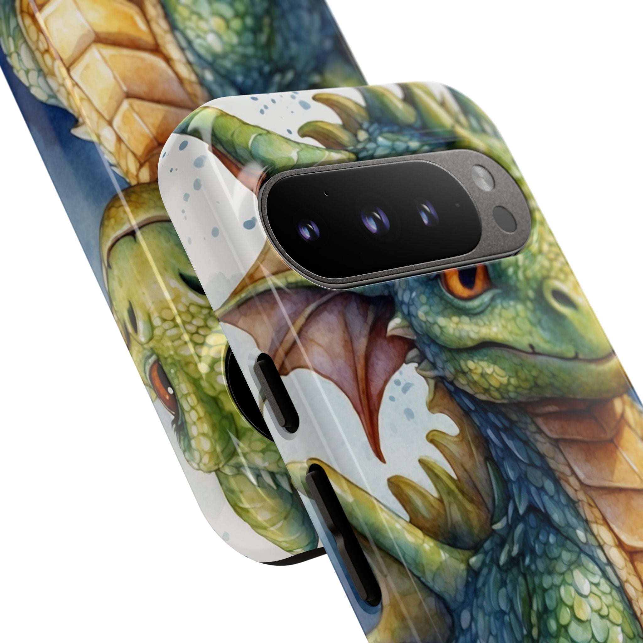Green Dragon Smiles - Google Pixel Case
