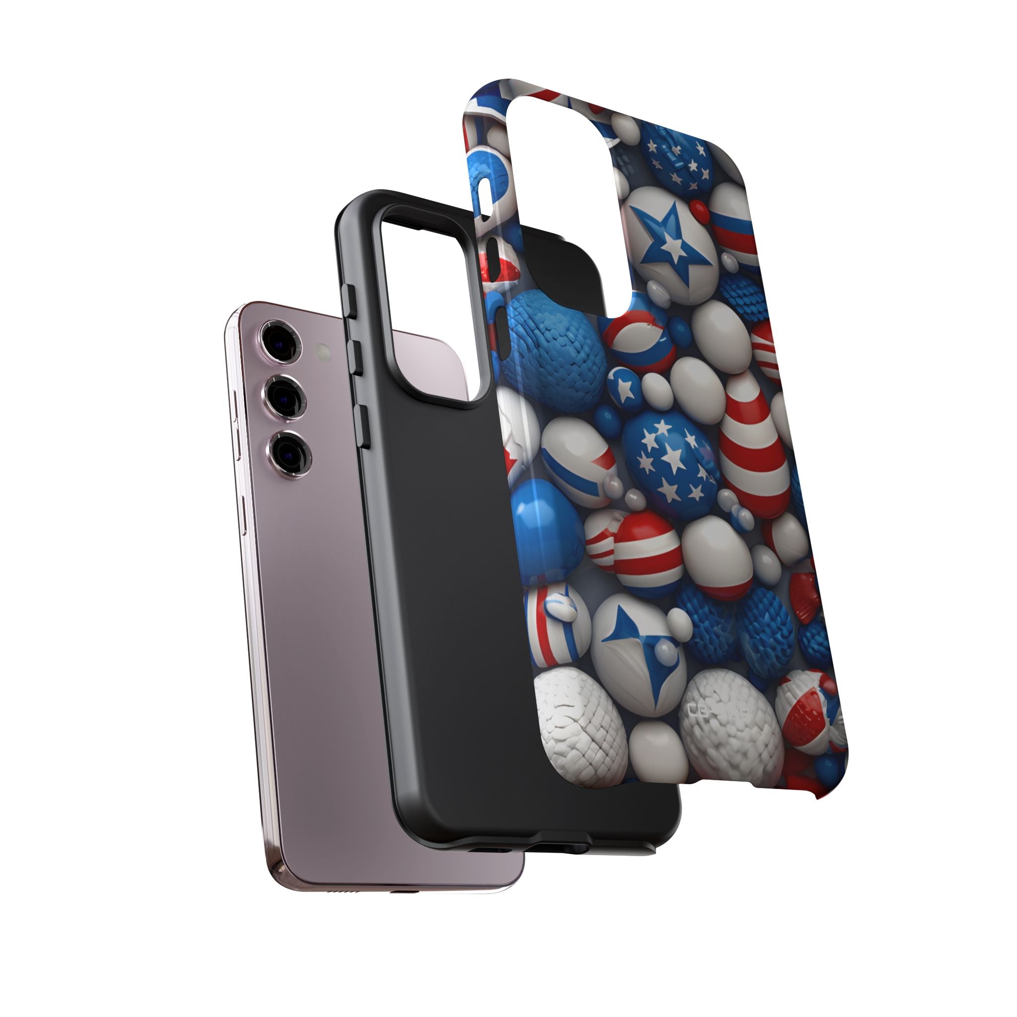 Festive Spheres Cluster - Samsung Case