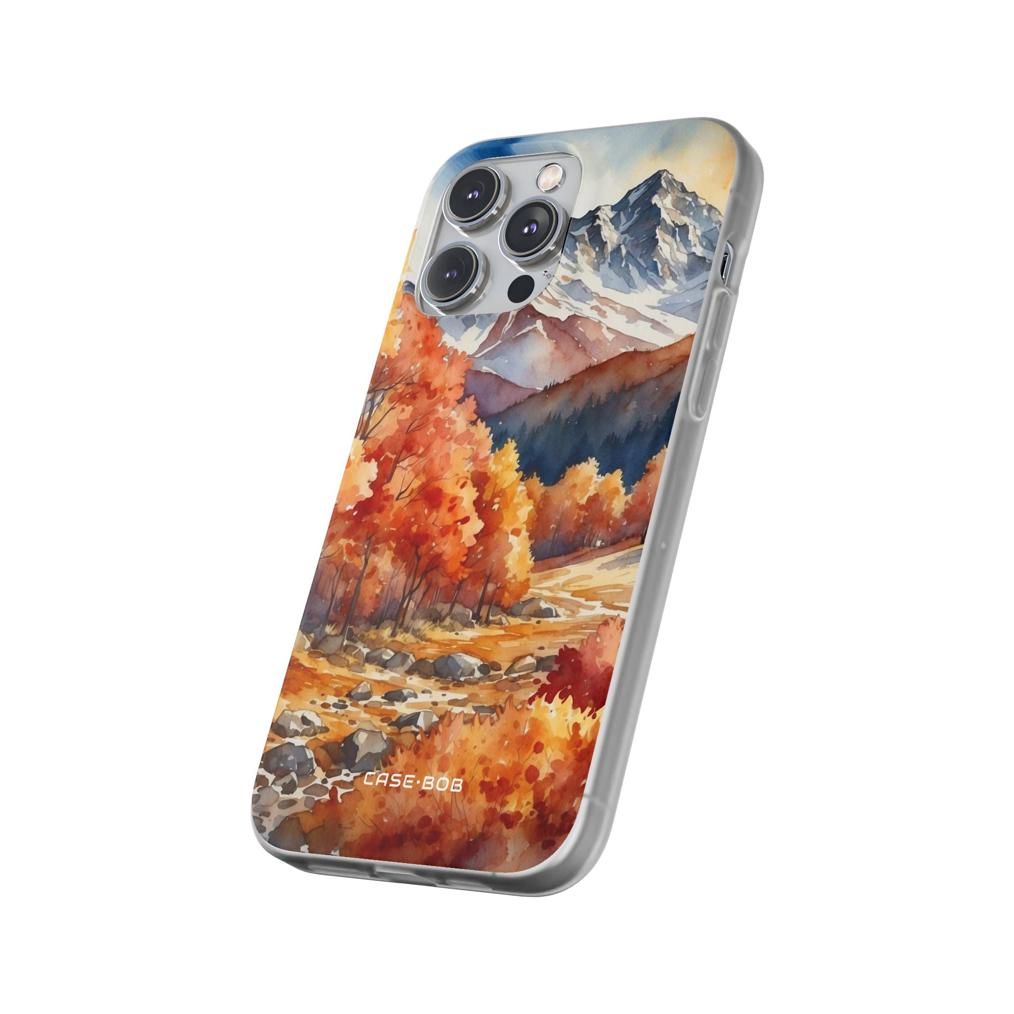 Snowcapped Radiance iPhone 14 Pro Max Case - Soft