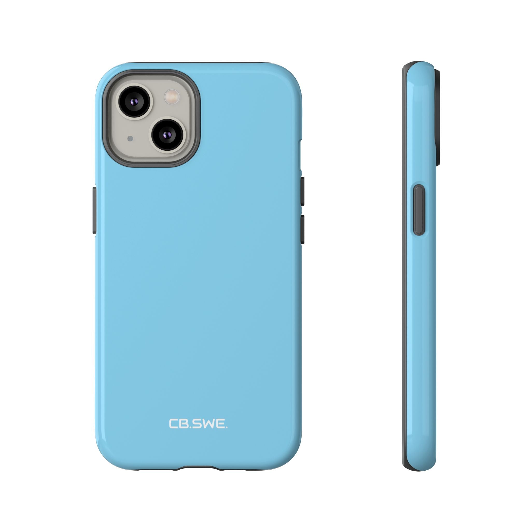 Sky Blue iPhone Case - Tough