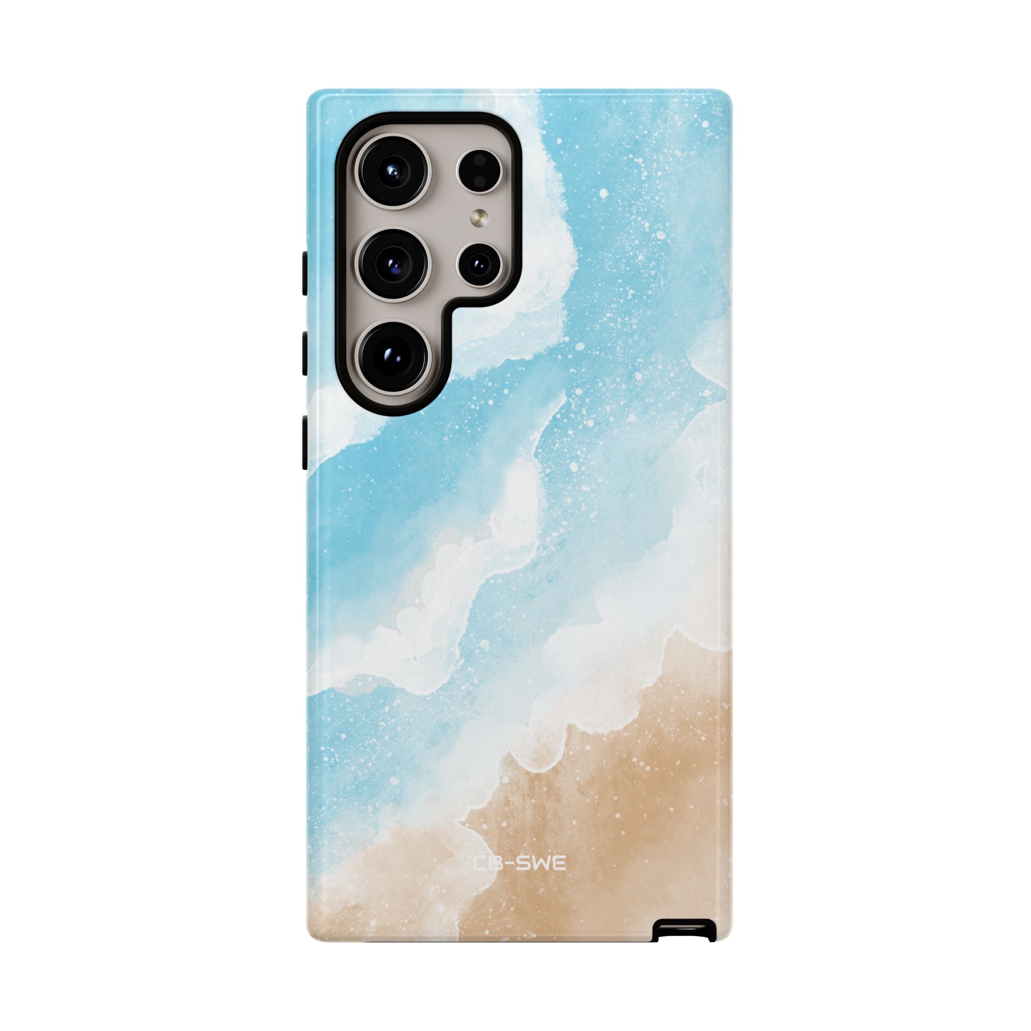 Serene Coastal Whispers - Samsung Case