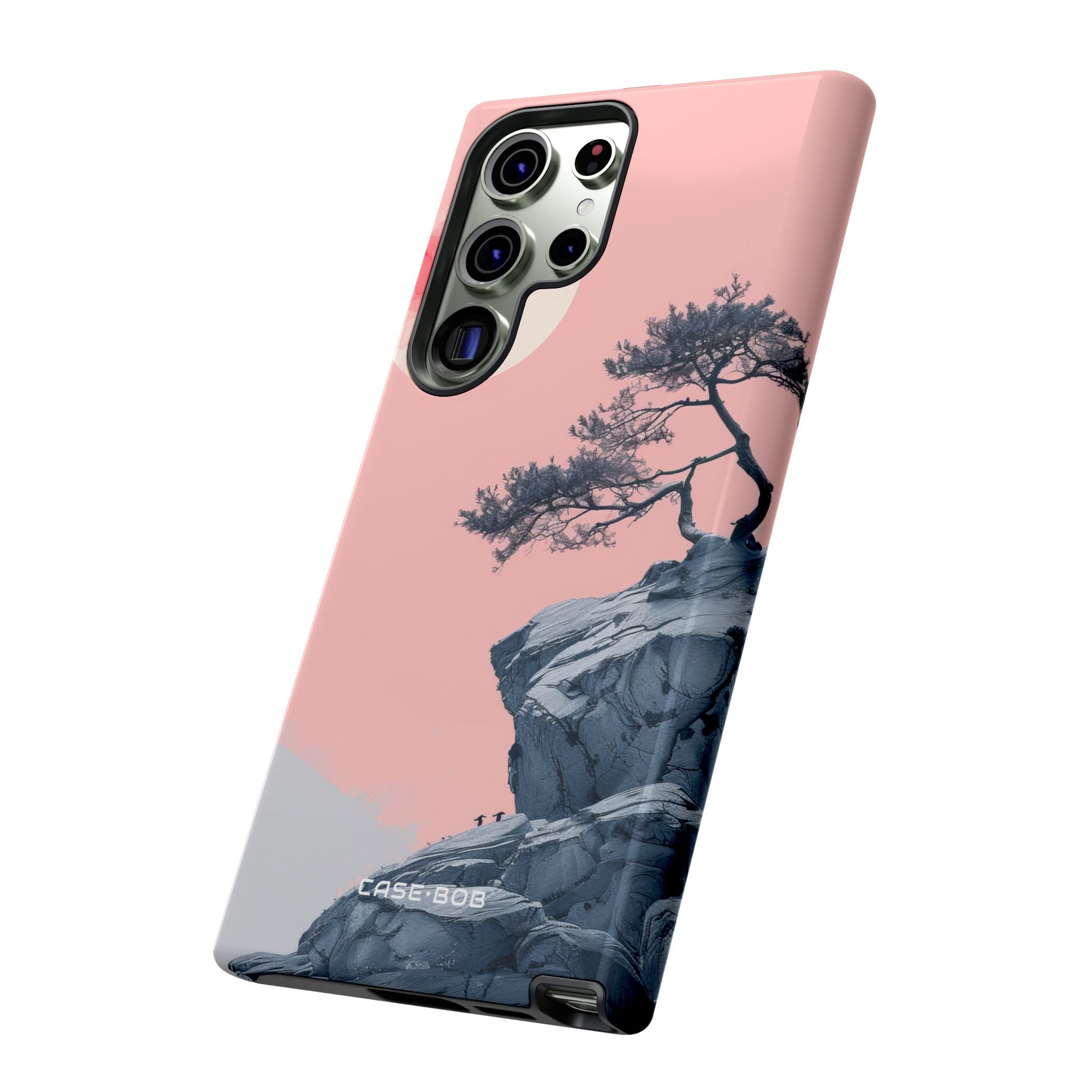 Crimson Moon Tree Samsung S23 Ultra Case - Tough