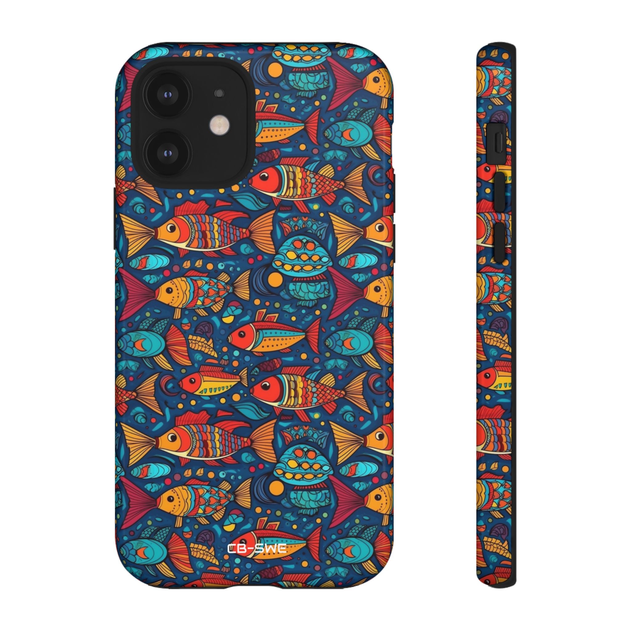 Fish Dance Joyfully - iPhone Case