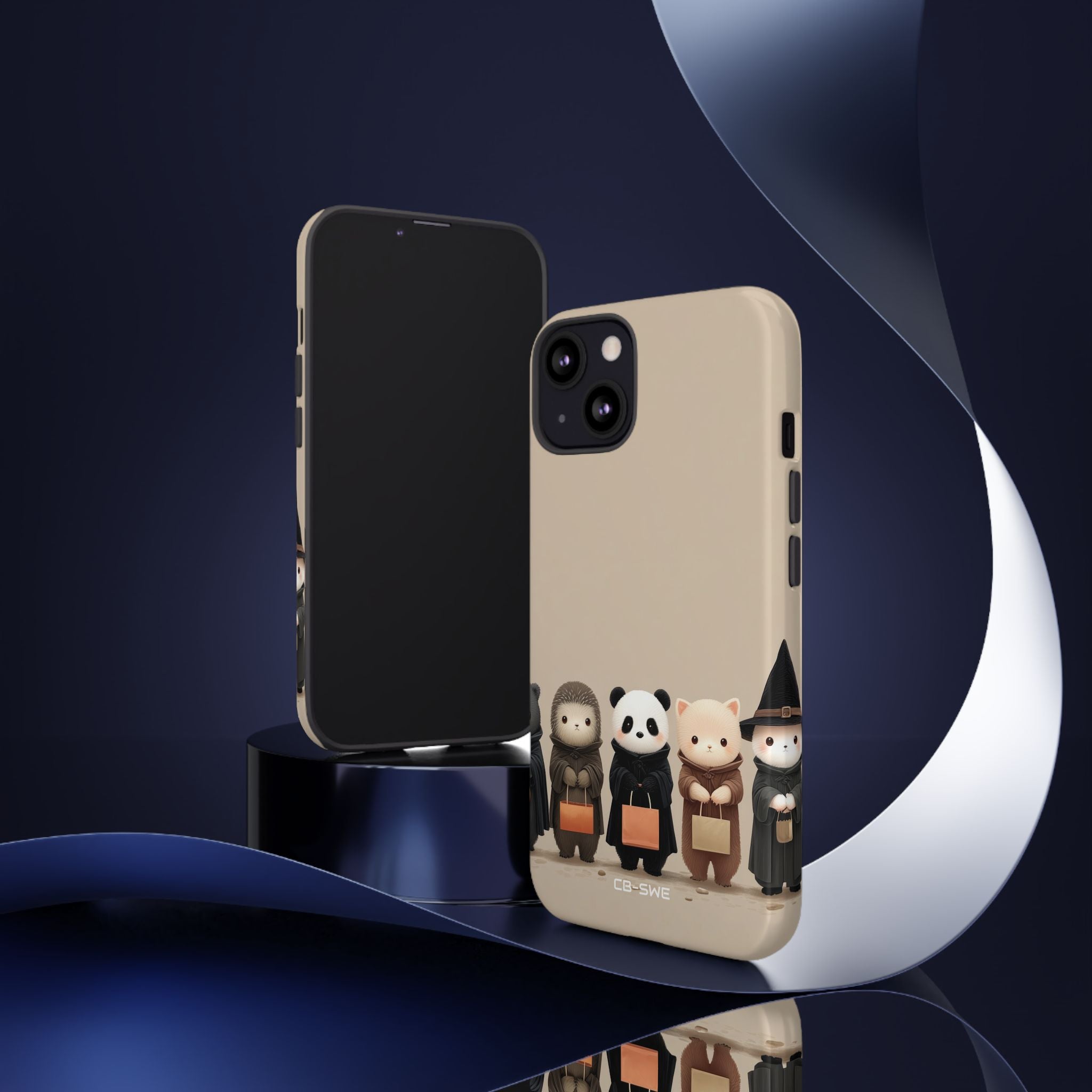 Whimsical Friends Gather - iPhone Case