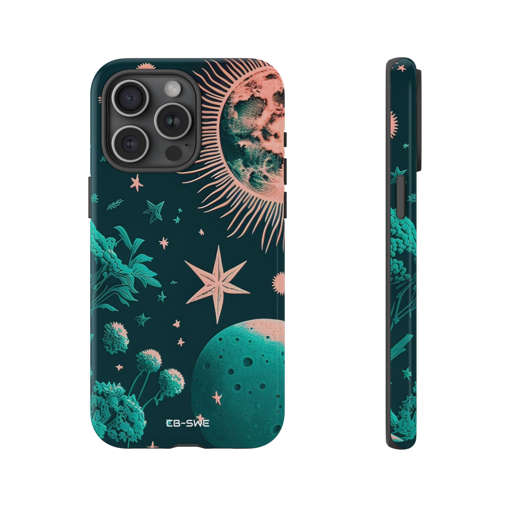 Celestial Botanical Night - iPhone Case