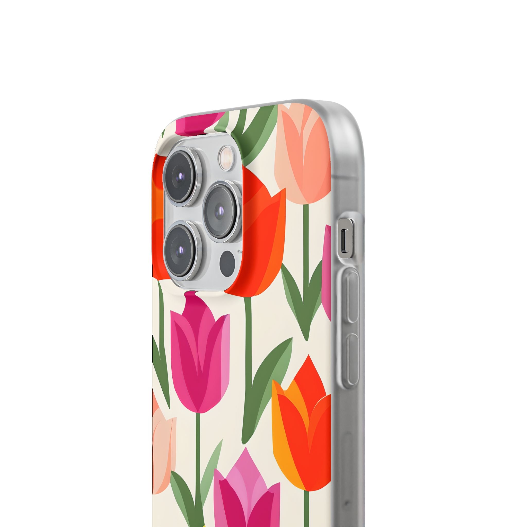 Tulip Harmony Green iPhone 14 Pro - Soft Case