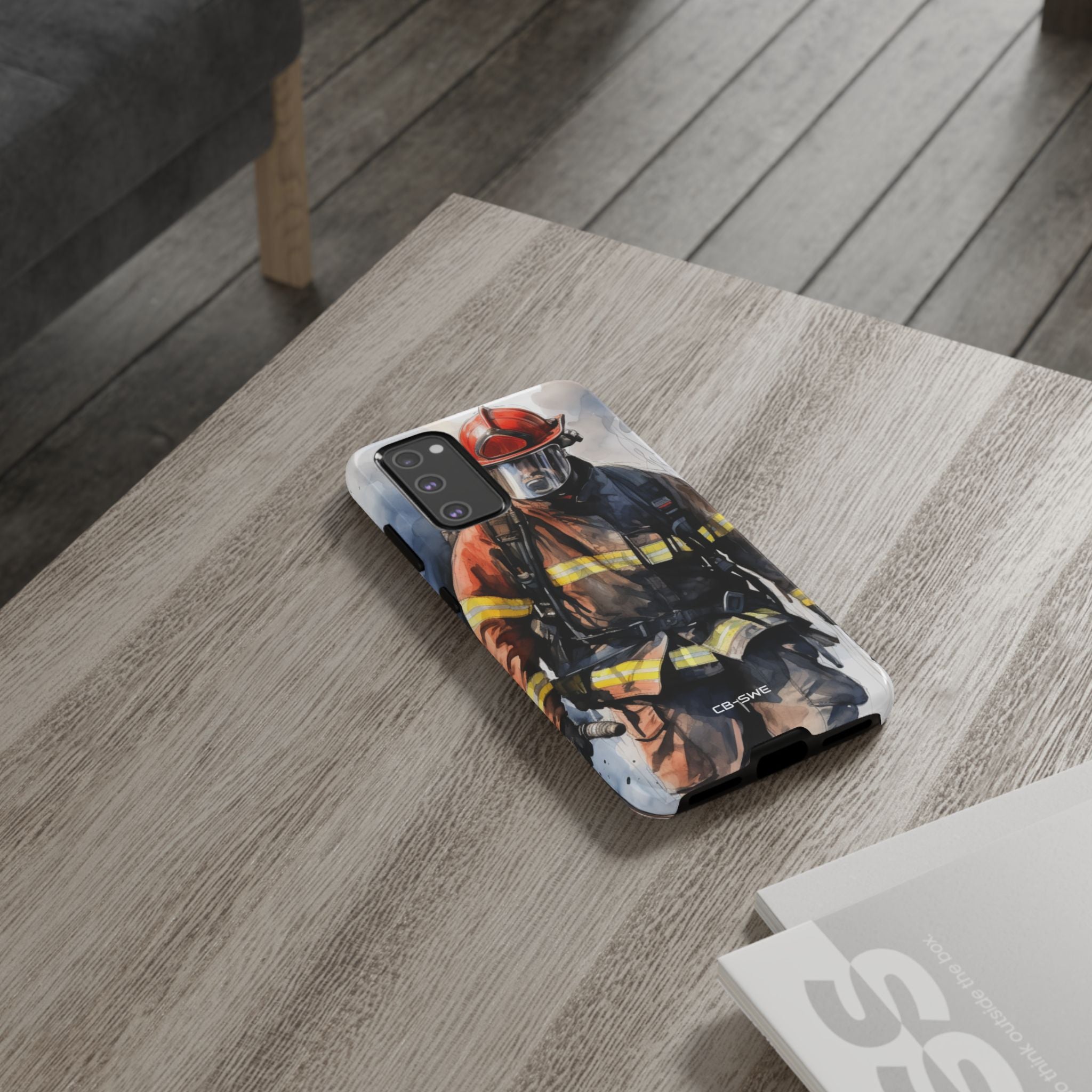 Firefighter In Motion - Samsung Case