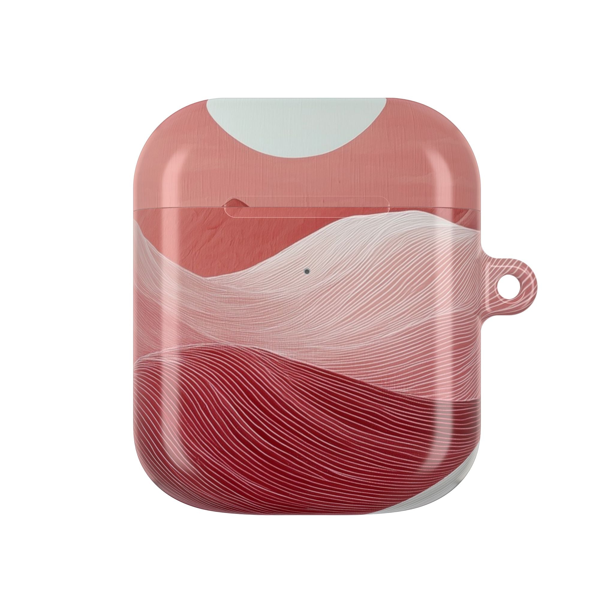 Valkoinen Orb Dunes - AirPods Case