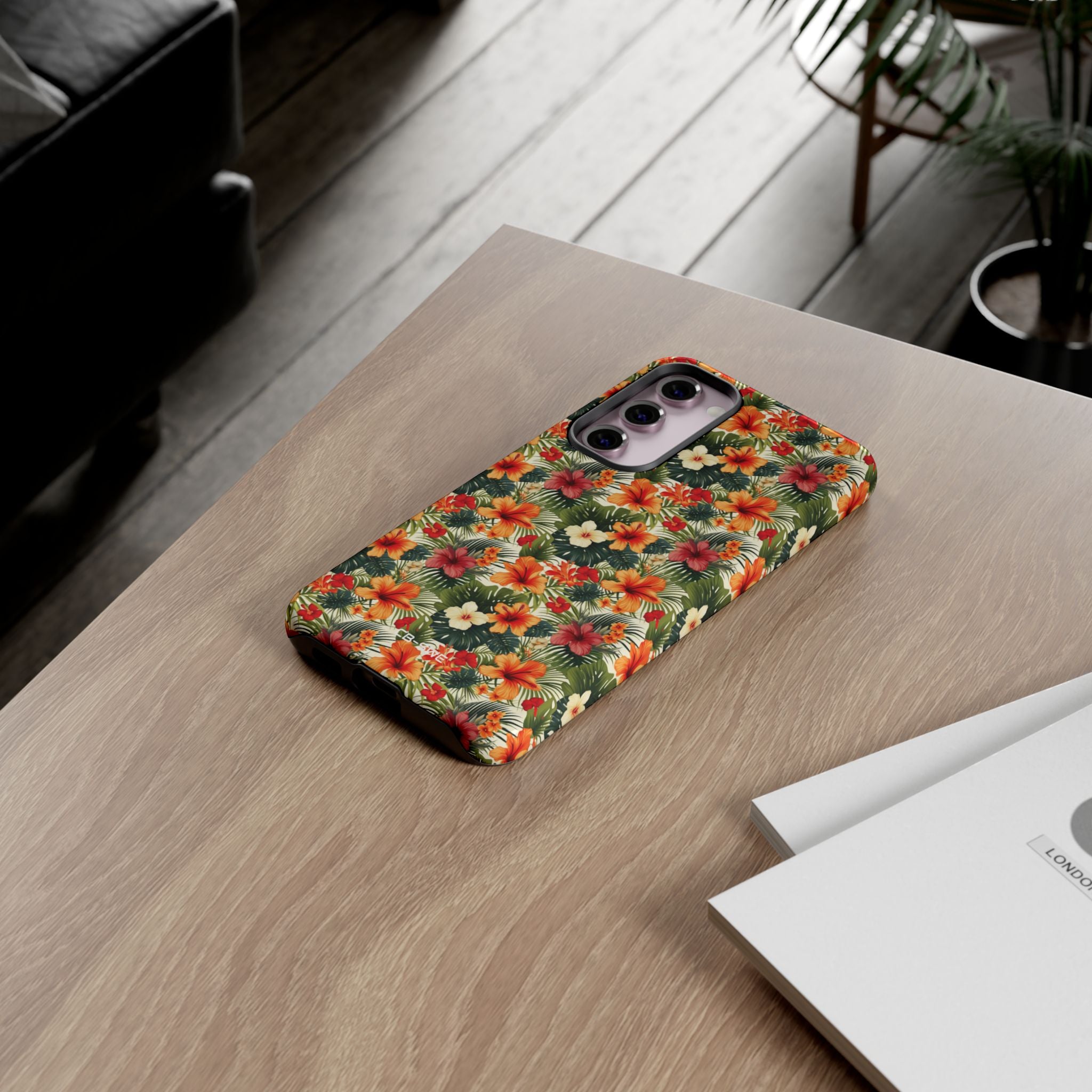 Tropical Blooms Flourish - Samsung Case