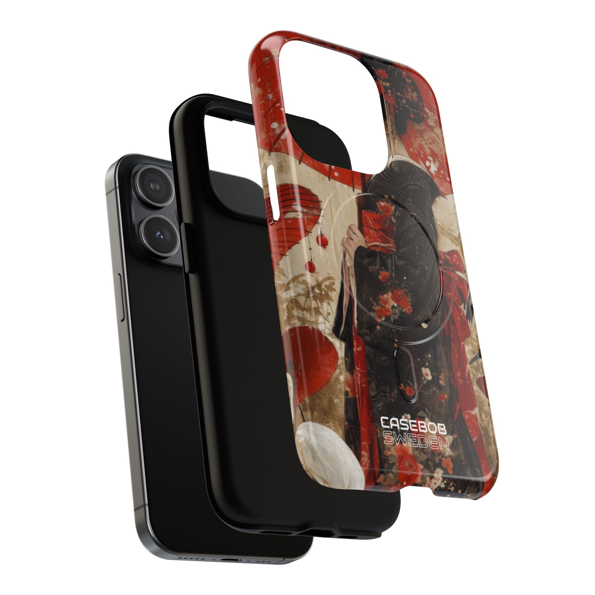 Scarlet Crane Dreams iPhone 15 - Tough+