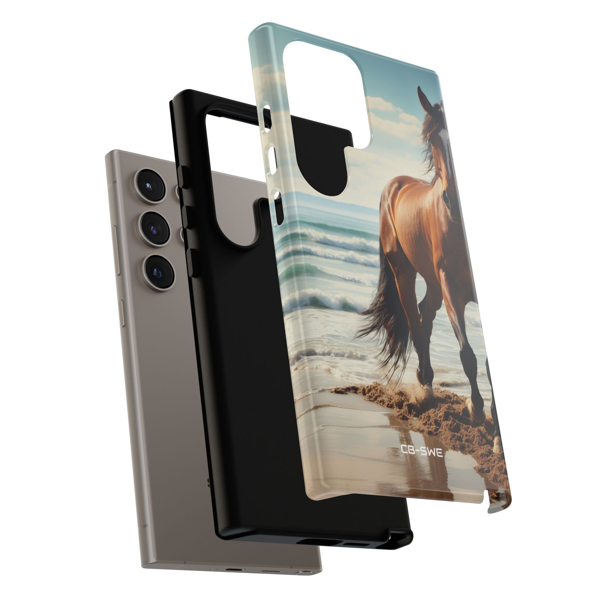 Horse Gallops Shoreline - Samsung Case