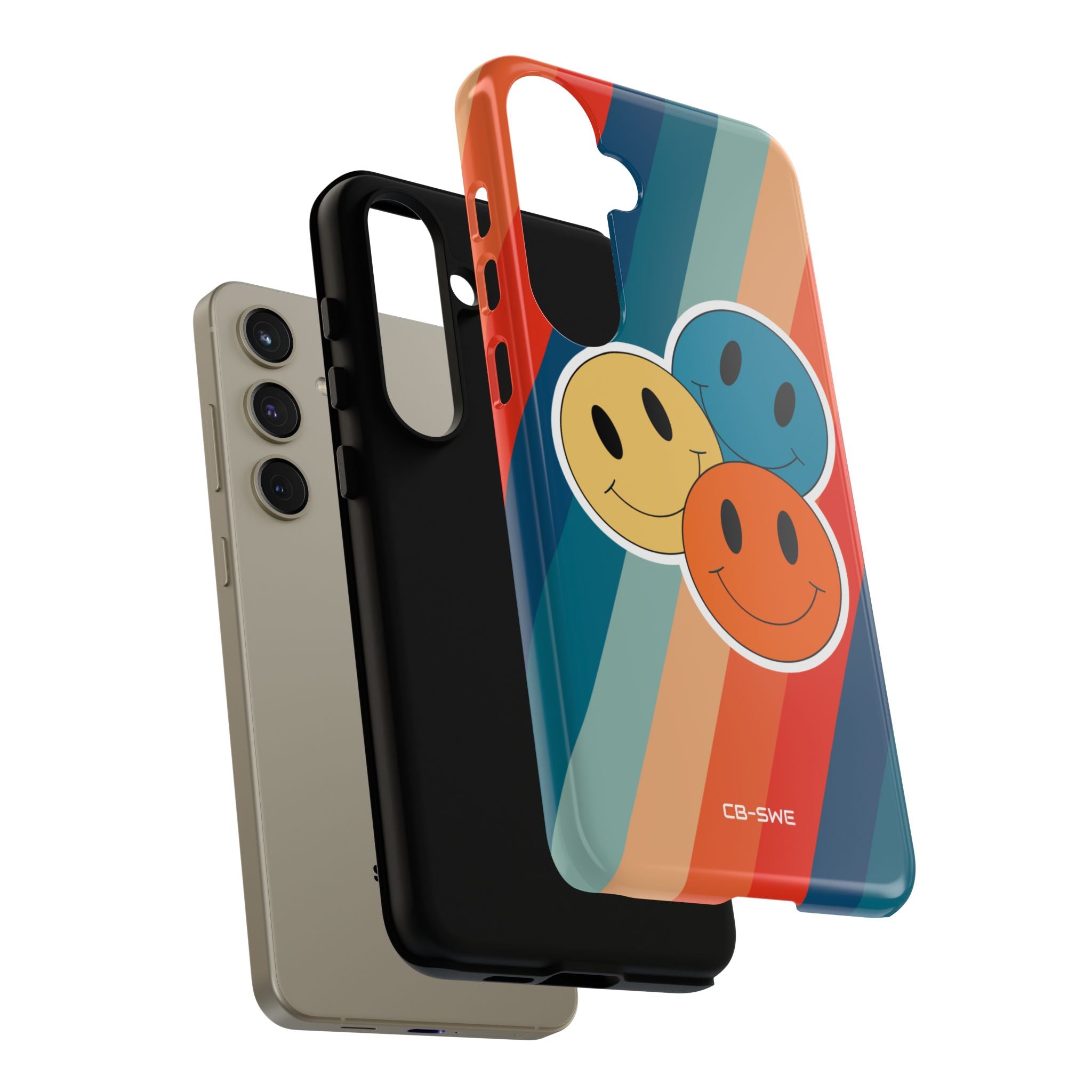 Retro Smiley Harmony - Samsung Case